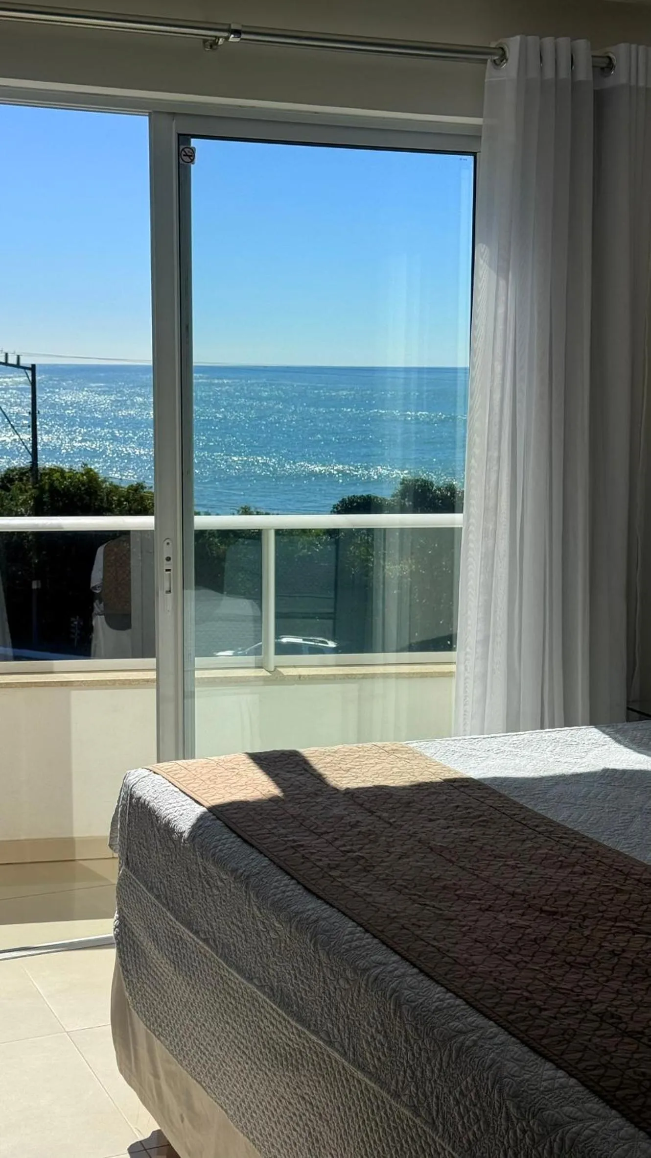 Balcony/Terrace, Bed in Reserva Praia Hotel