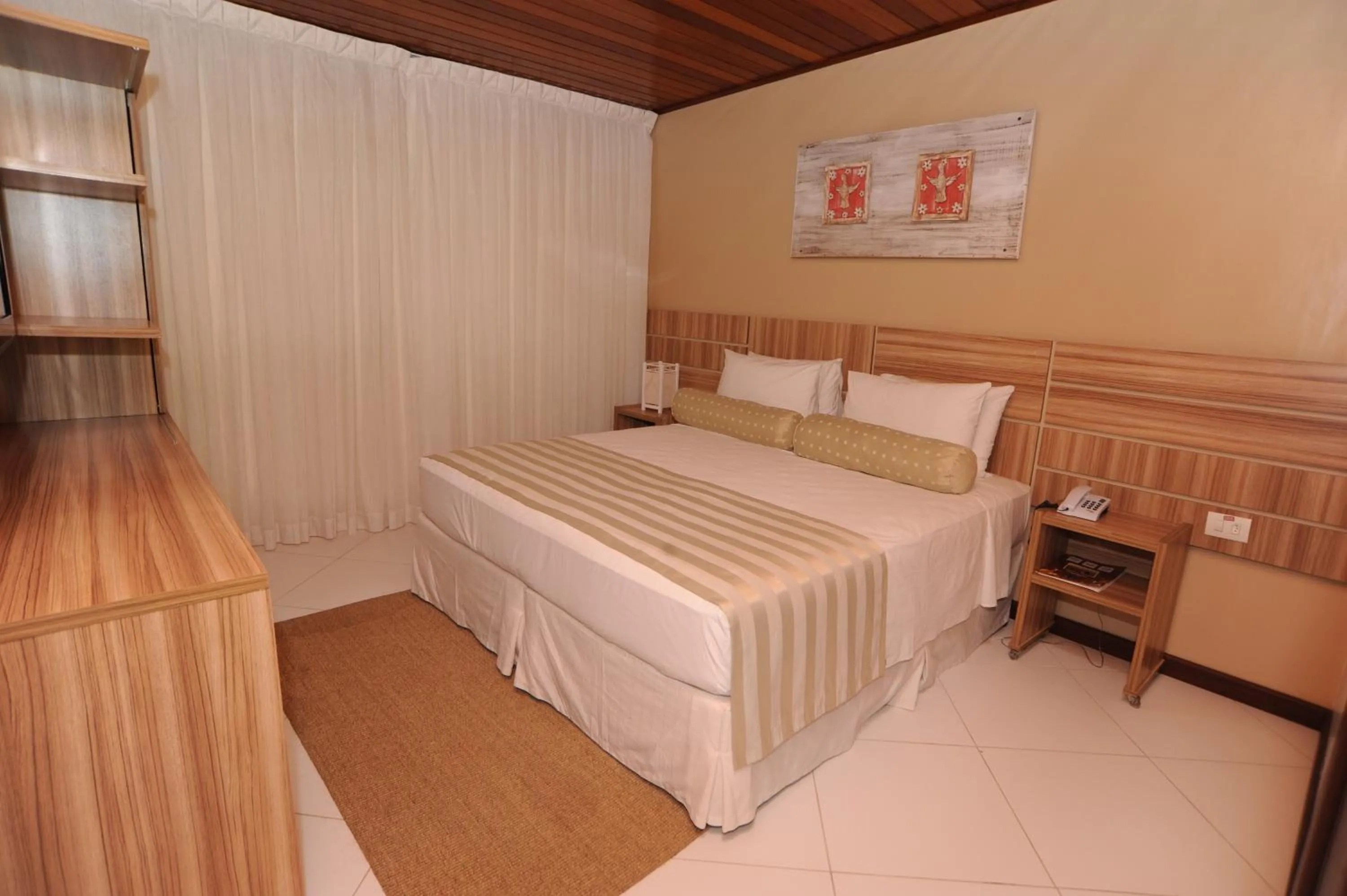 Bed in Pousada Safira do Morro