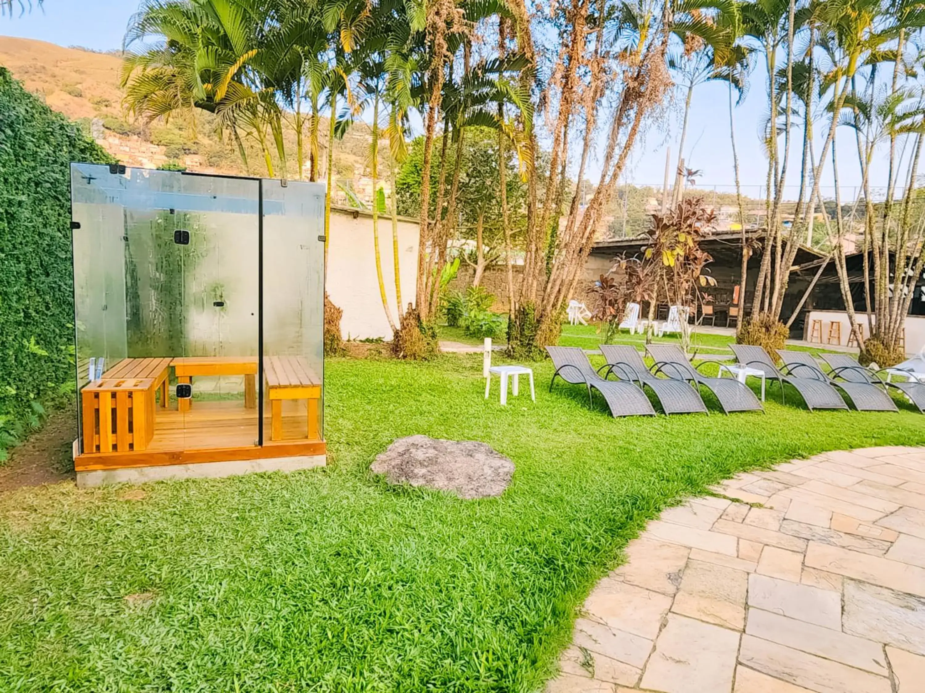 Garden in VELINN Pousada dos Marinheiros Garden in VELINN Pousada dos Marinheiros