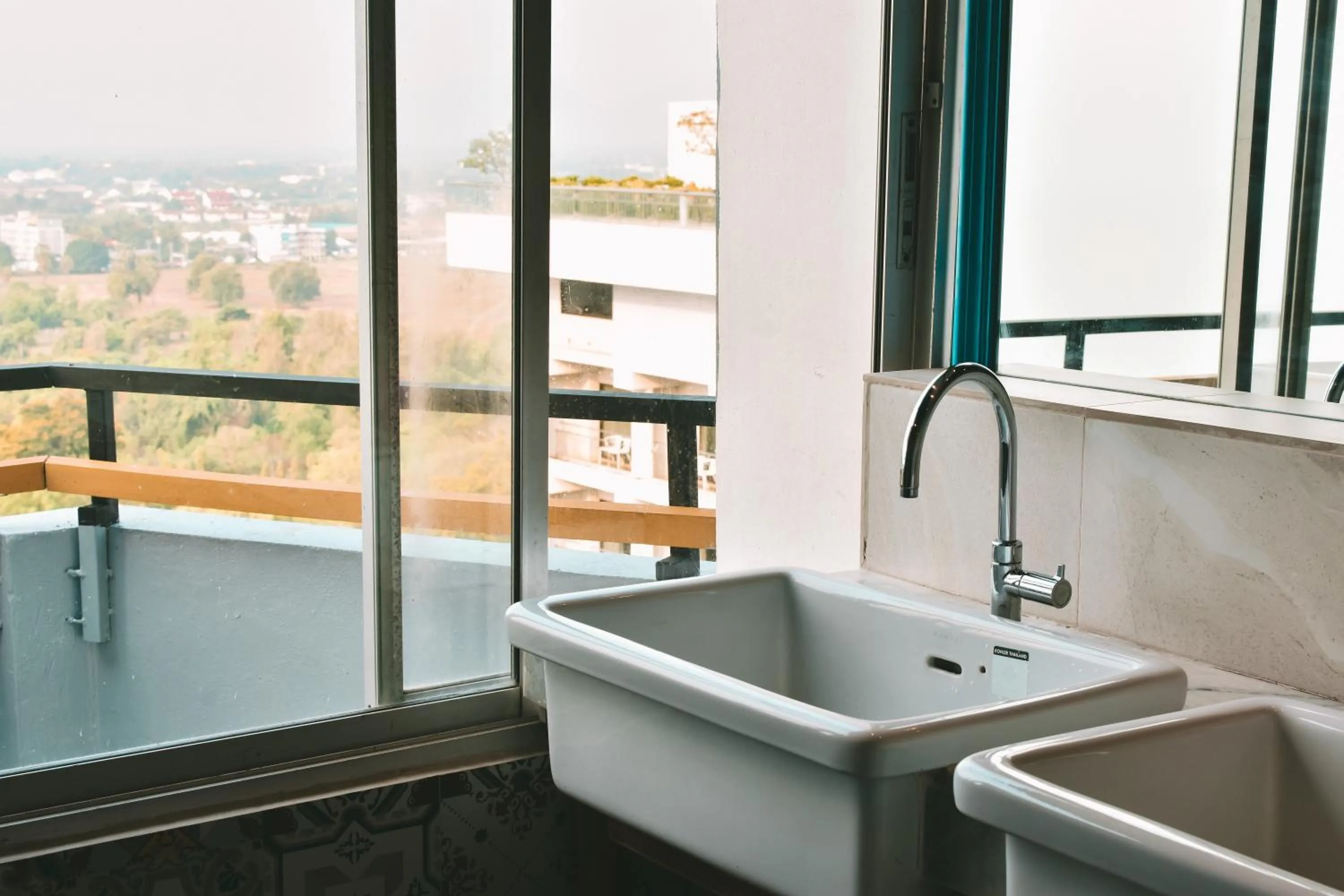 Bathroom in THALAY Cha-am by THA