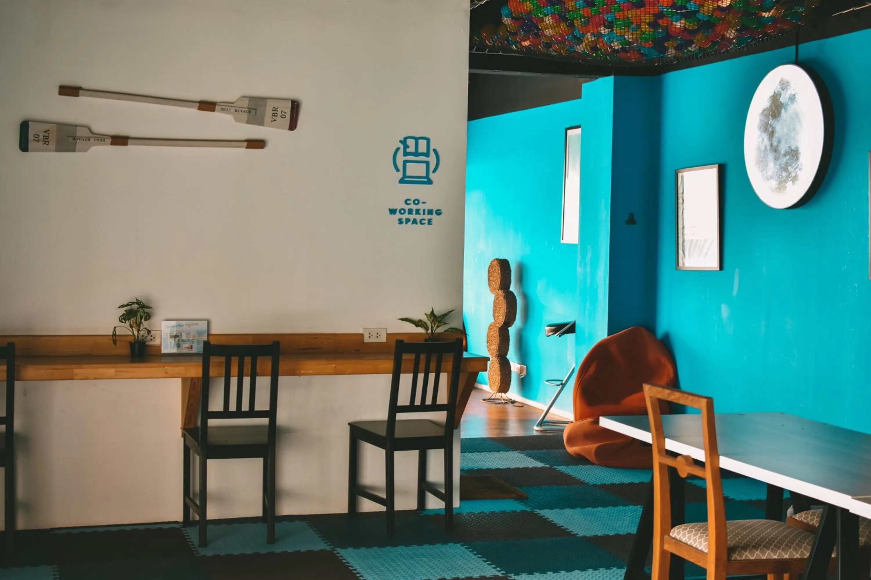 Seating area in THALAY Cha-am by THA