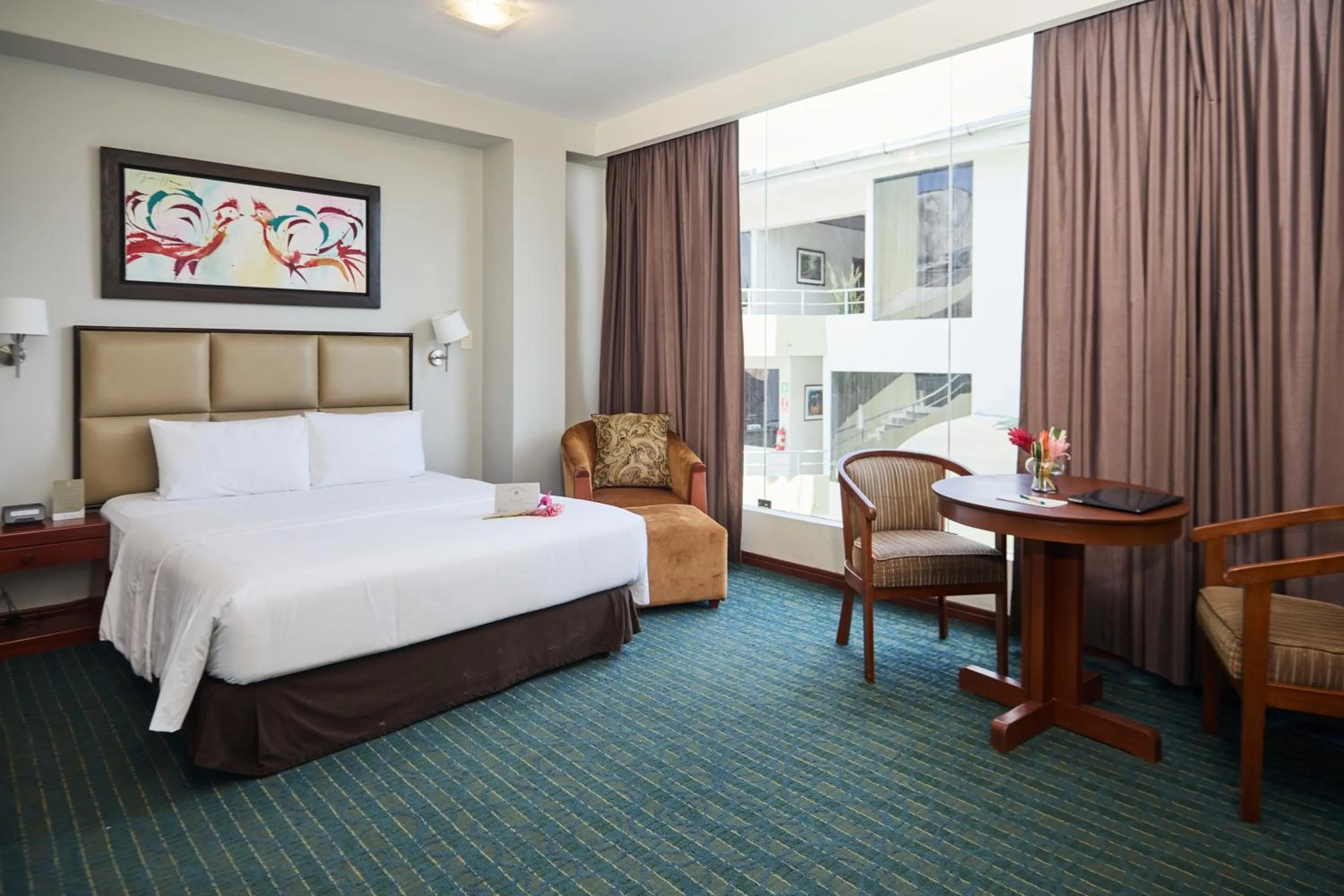 Bed in El Dorado Classic Hotel