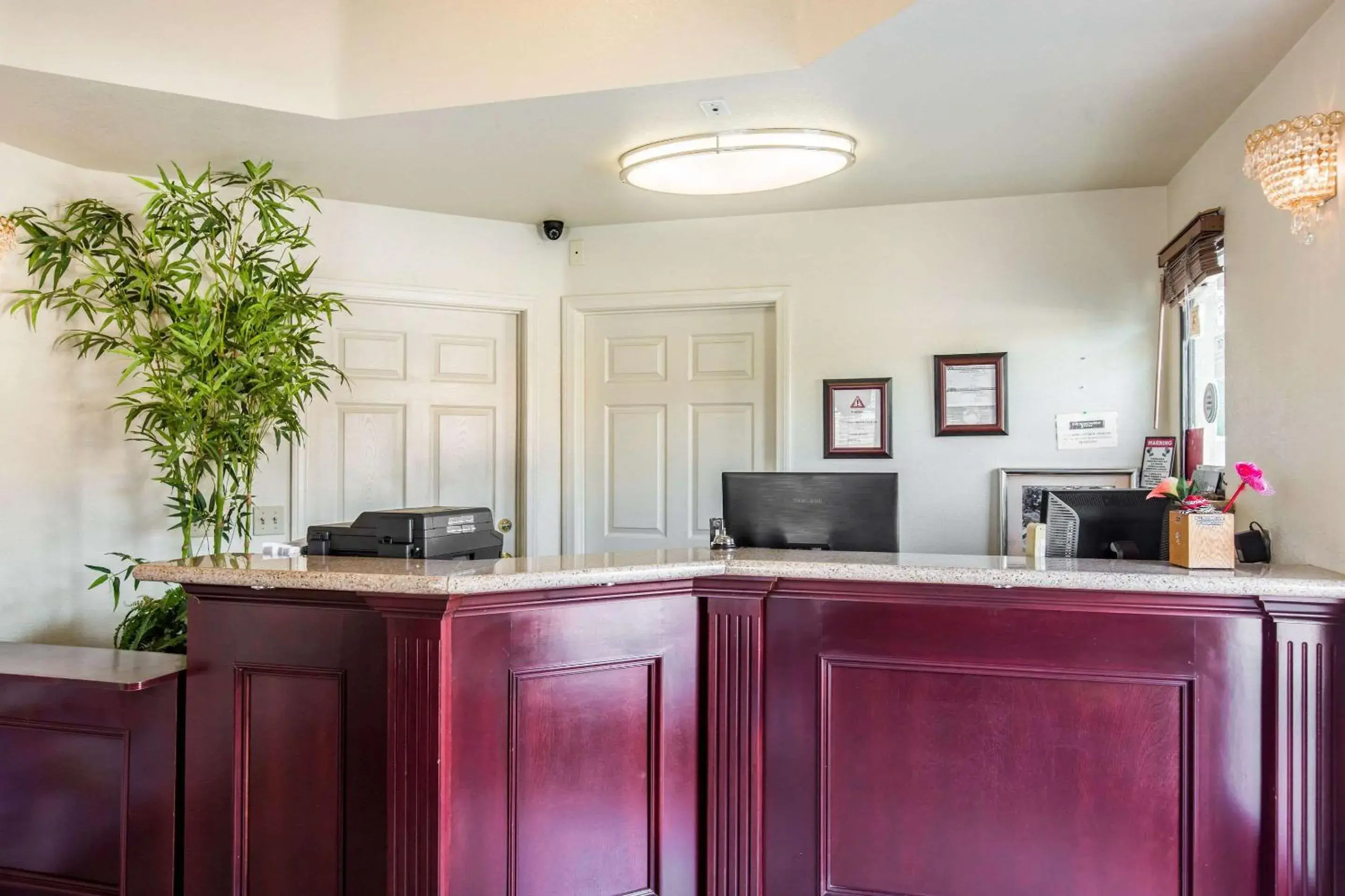 Lobby or reception in Rodeway Inn Beaumont Lobby or reception in Rodeway Inn Beaumont