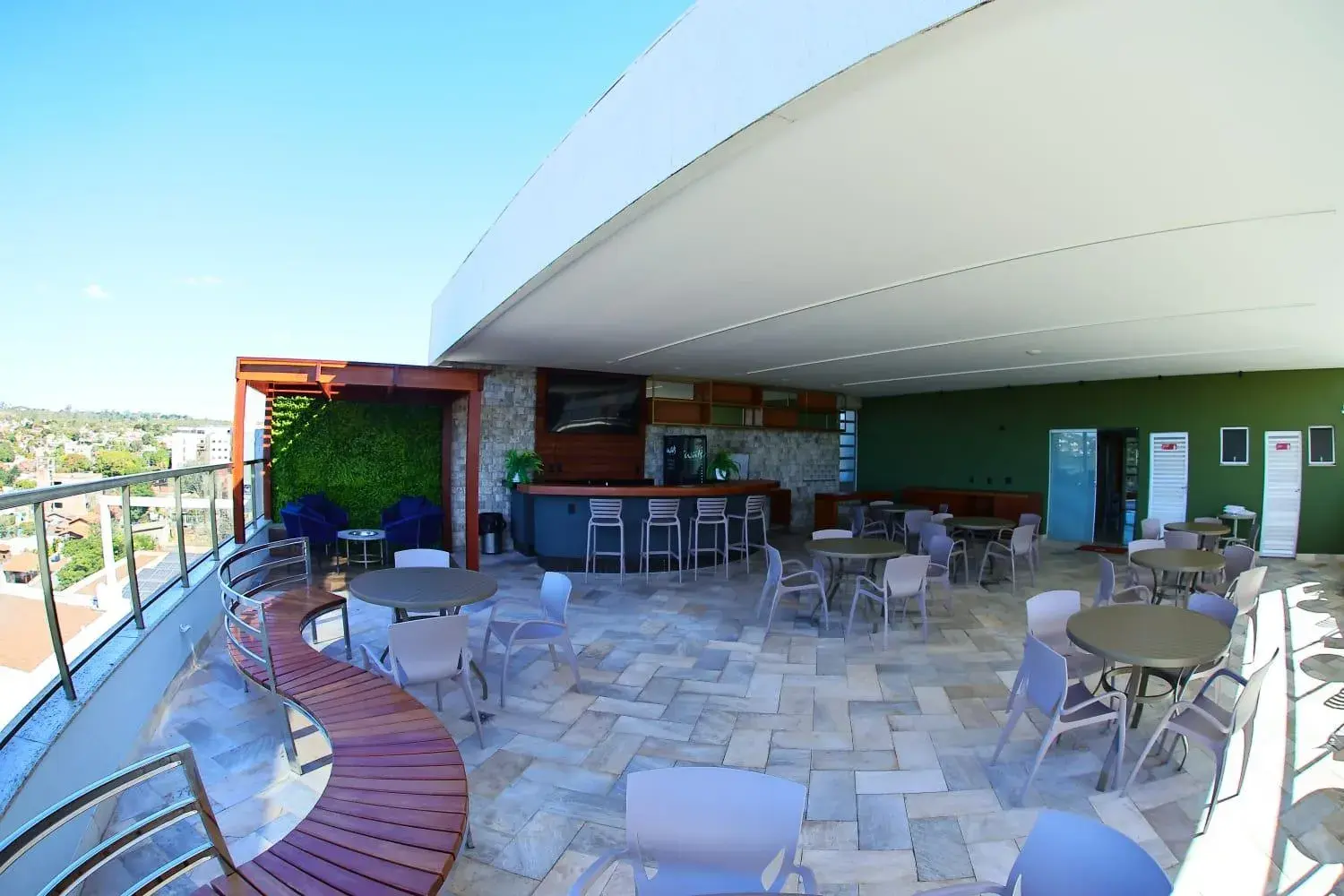 City view in Ramada Hotel & Suites Lagoa Santa By Wyndham City view in Ramada Hotel & Suites Lagoa Santa By Wyndham