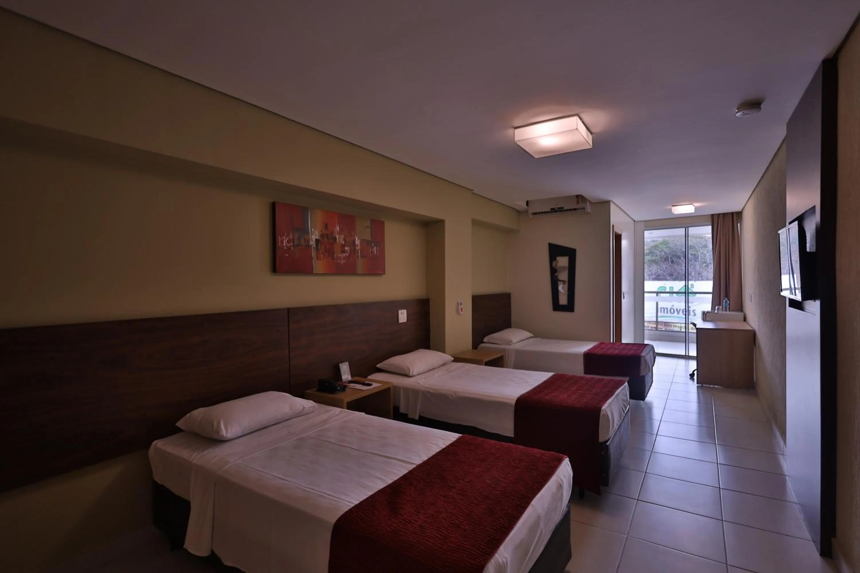 Bedroom, Bed in Ramada Hotel & Suites Lagoa Santa By Wyndham