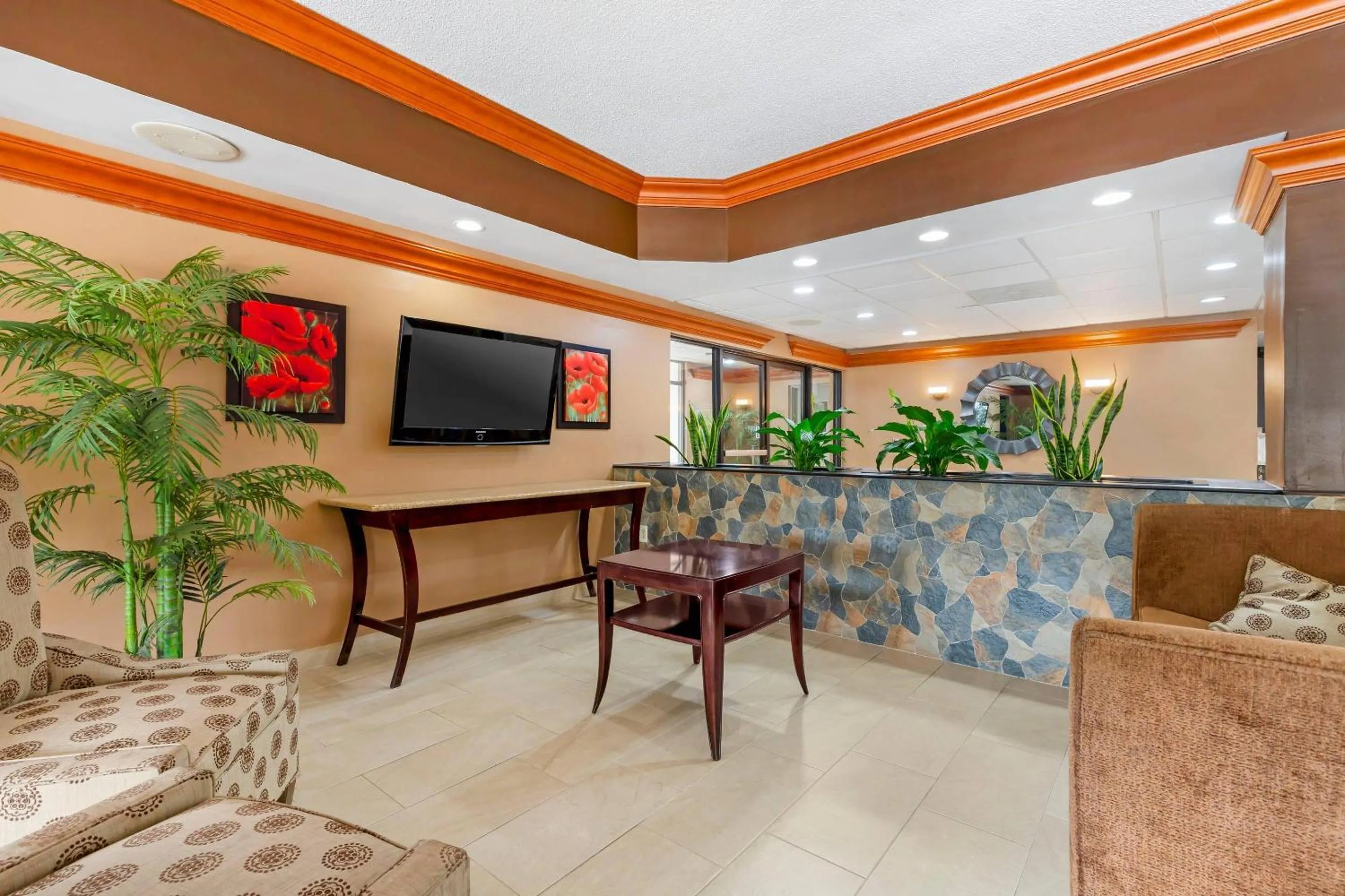 Lobby or reception in Quality Inn Lumberton North