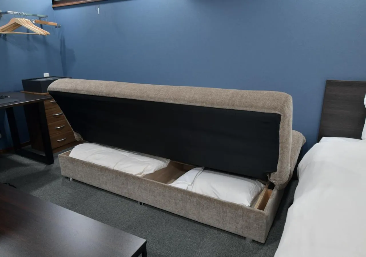 Bed in Villa Front Kyoto Seimei