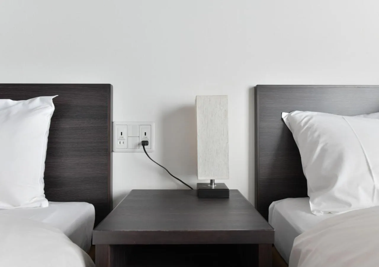 Bed in Villa Front Kyoto Seimei