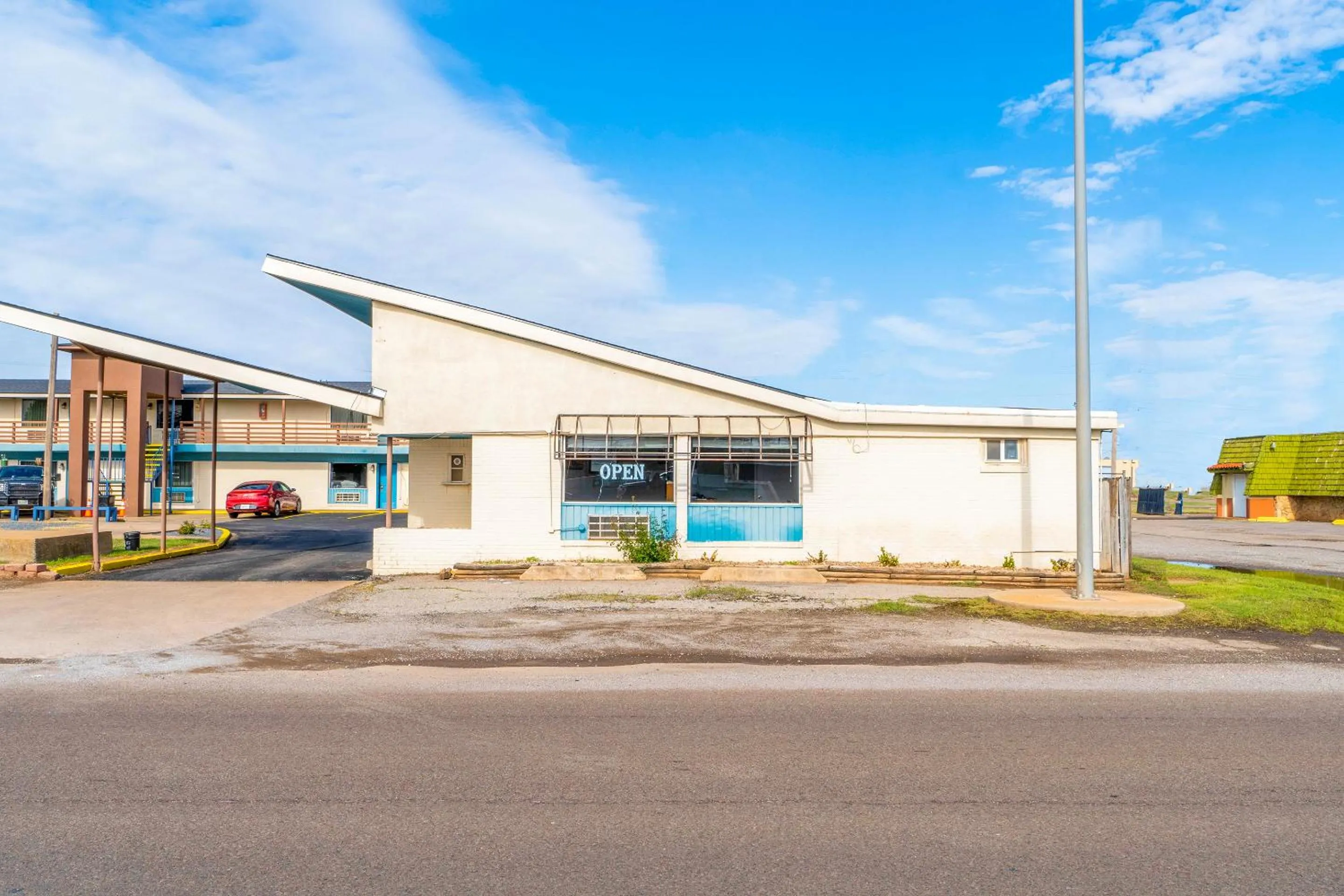 Property building in Budget Inn by OYO Frederick US-183