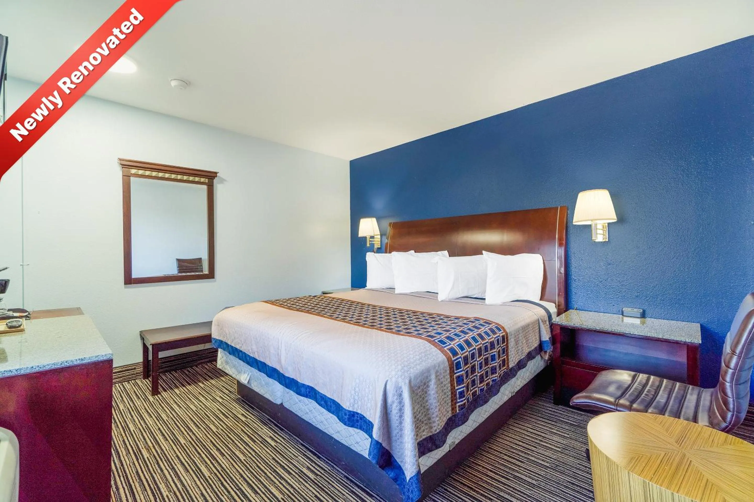 Bedroom, Bed in Budget Inn by OYO Frederick US-183