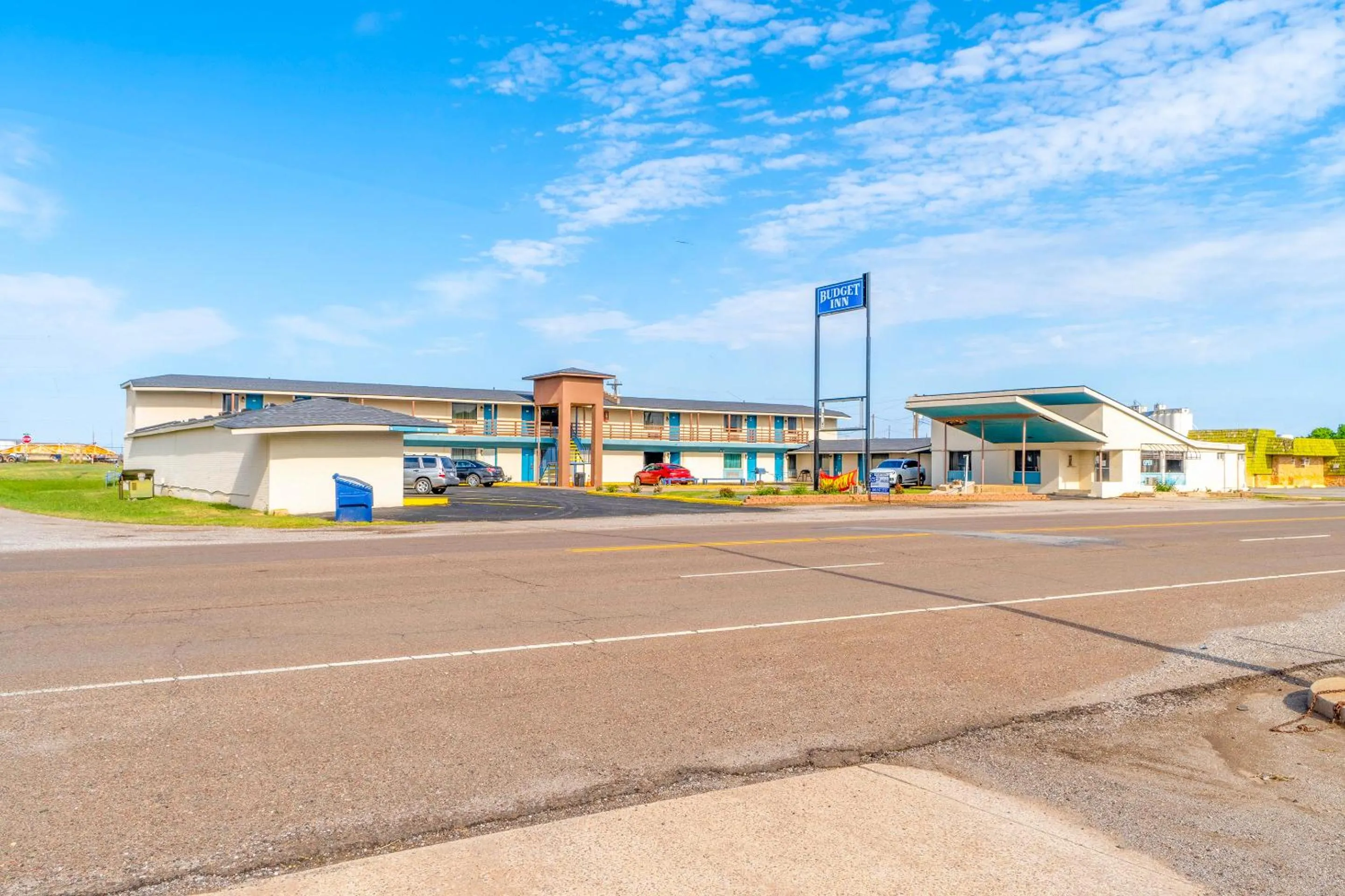 Property building in Budget Inn by OYO Frederick US-183