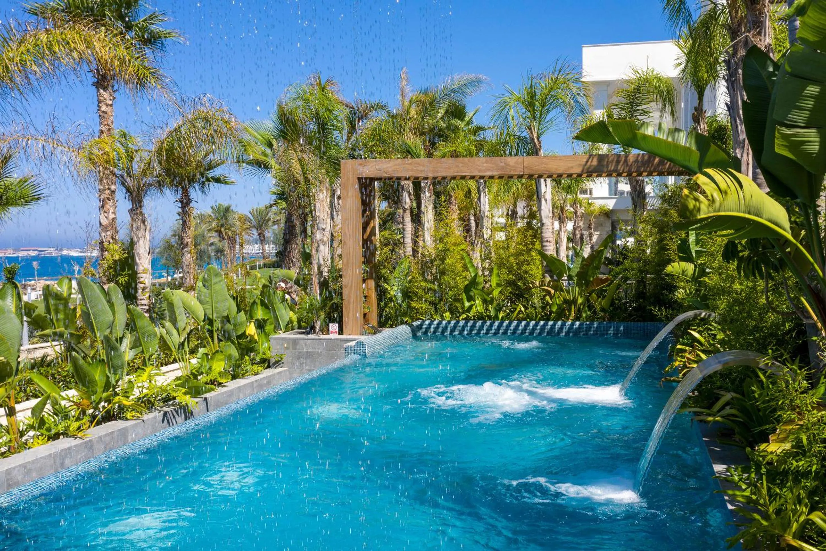 Swimming pool in Amavi, MadeForTwo Hotels - Paphos