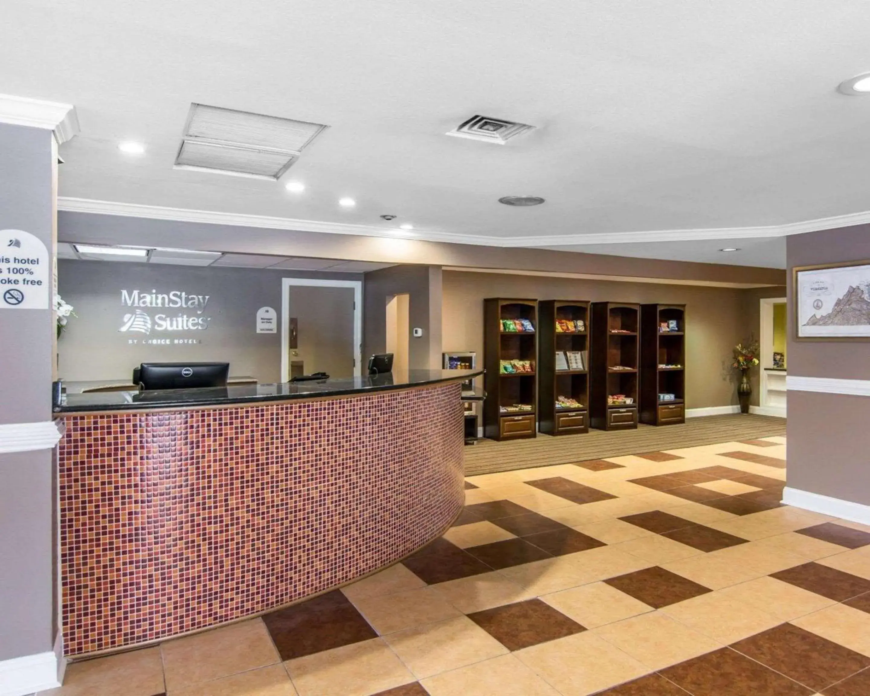 Lobby or reception in MainStay Suites Williamsburg Historic Area Lobby or reception in MainStay Suites Williamsburg Historic Area
