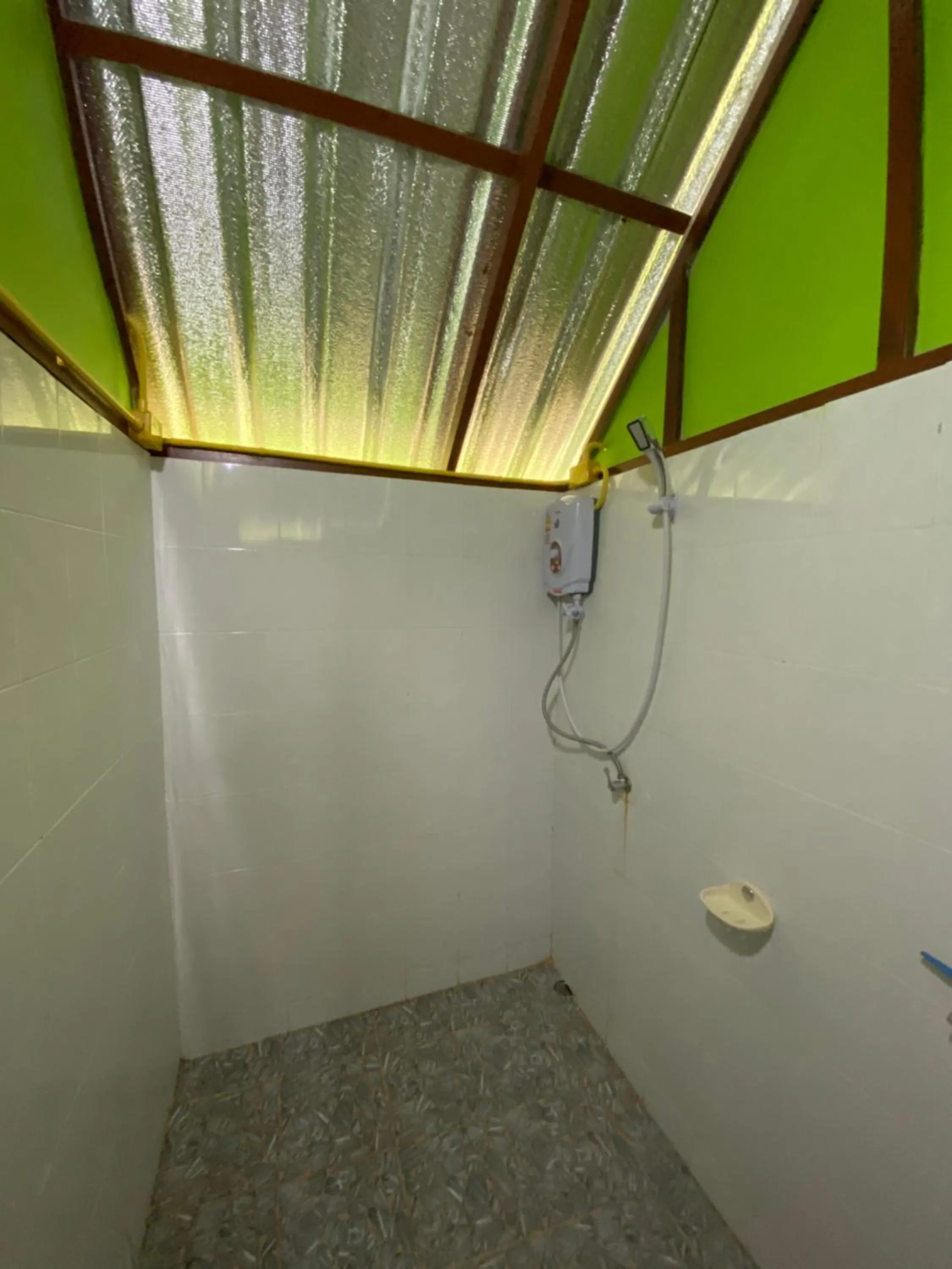 Bathroom in Khaosok Bamboo Huts Resort