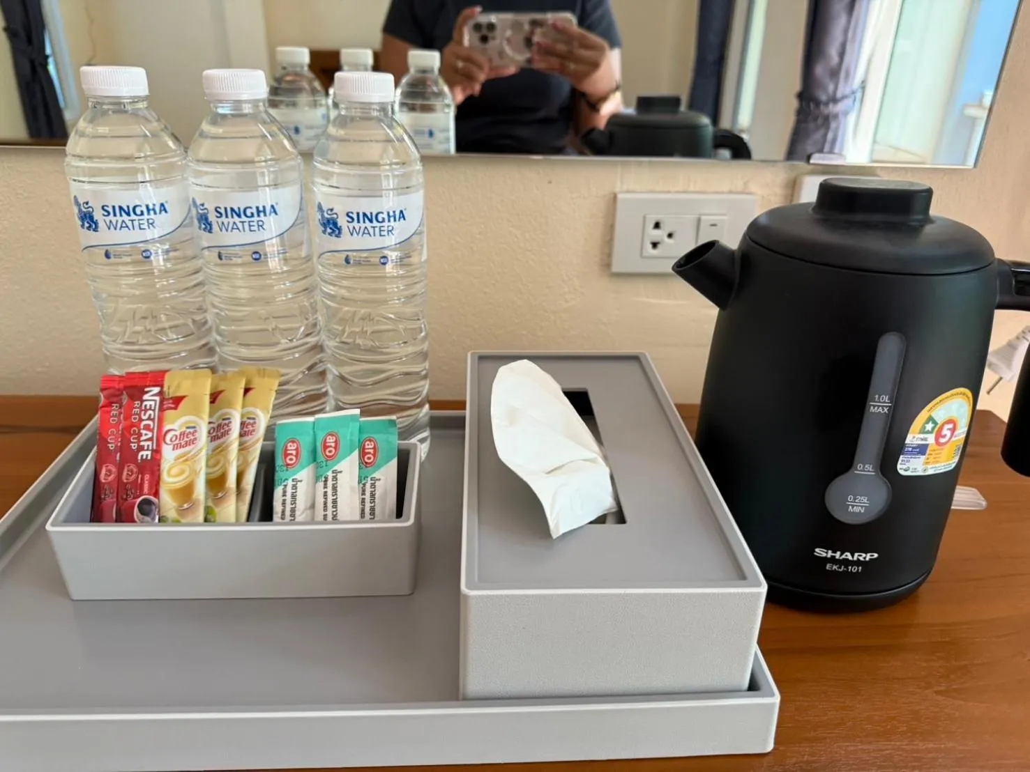 Coffee/tea facilities in Khaosok Bamboo Huts Resort