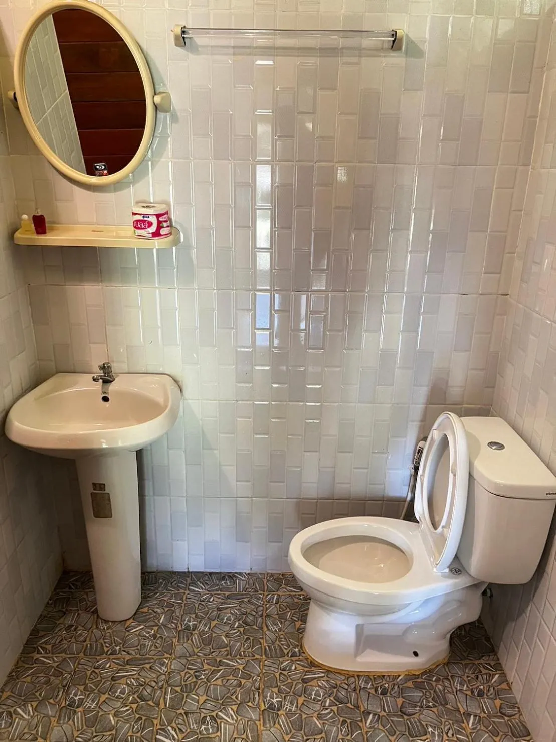 Bathroom in Khaosok Bamboo Huts Resort