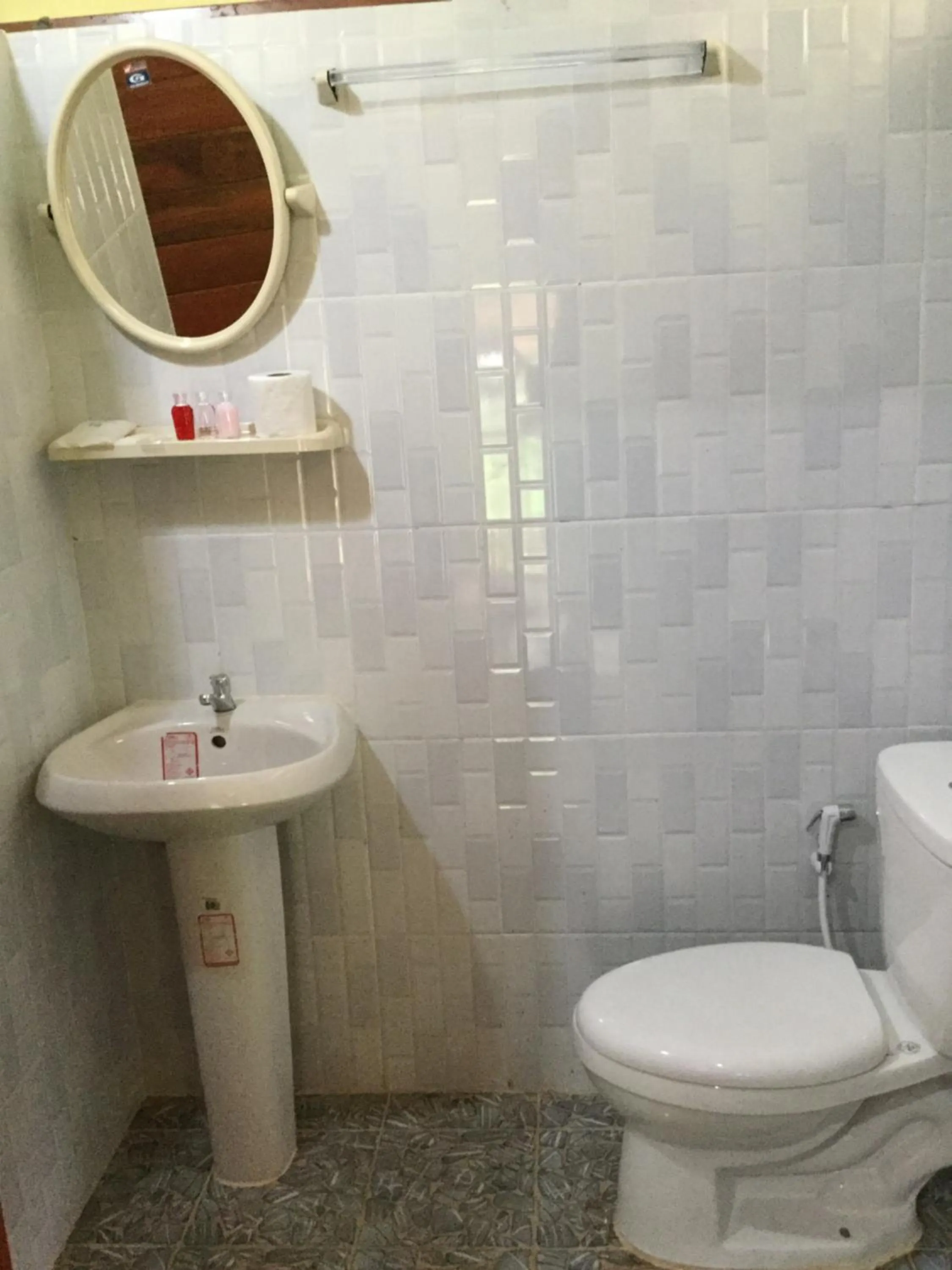 Bathroom in Khaosok Bamboo Huts Resort