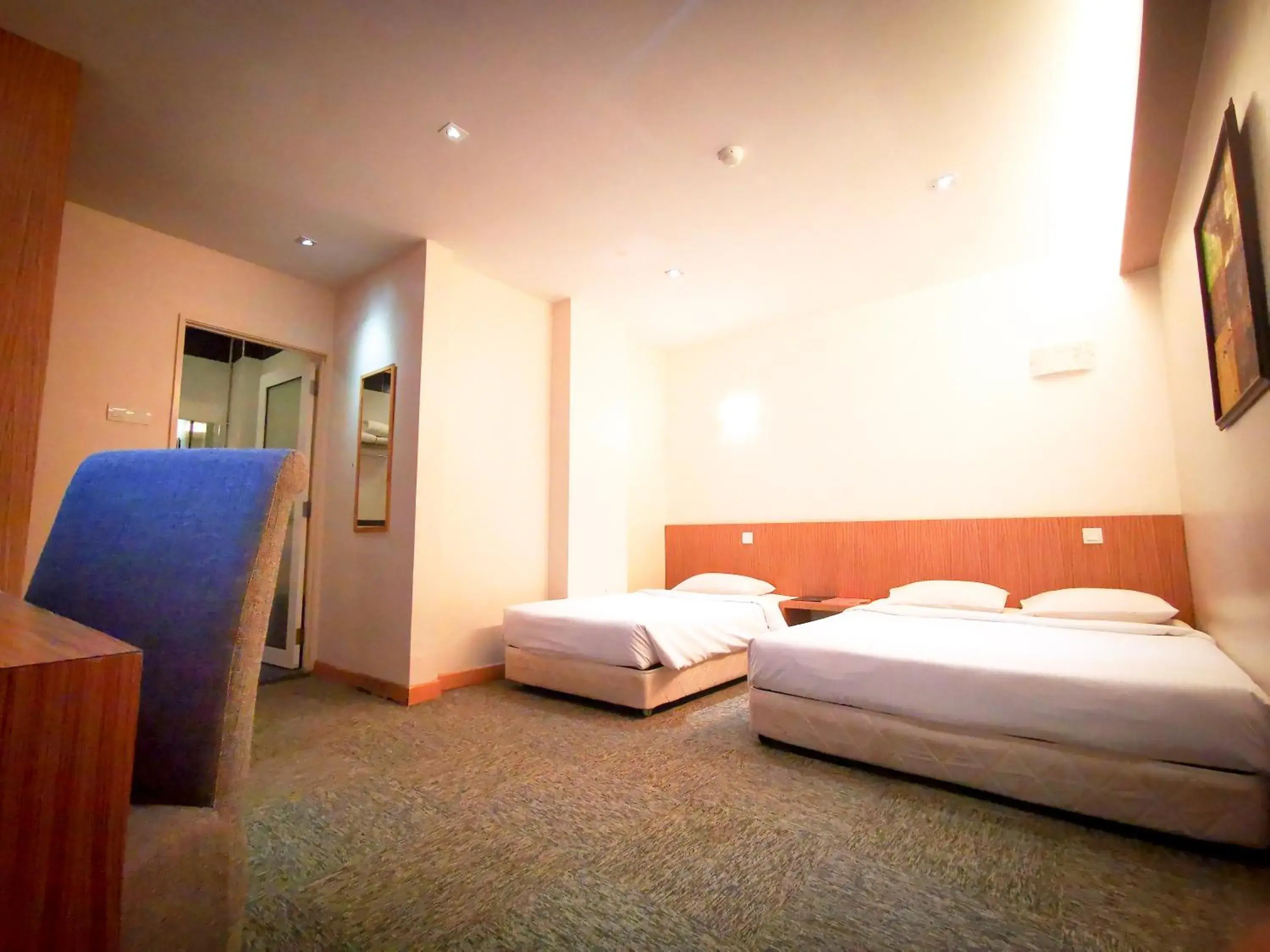 Decorative detail, Bed in Prescott Hotel Bukit Bintang