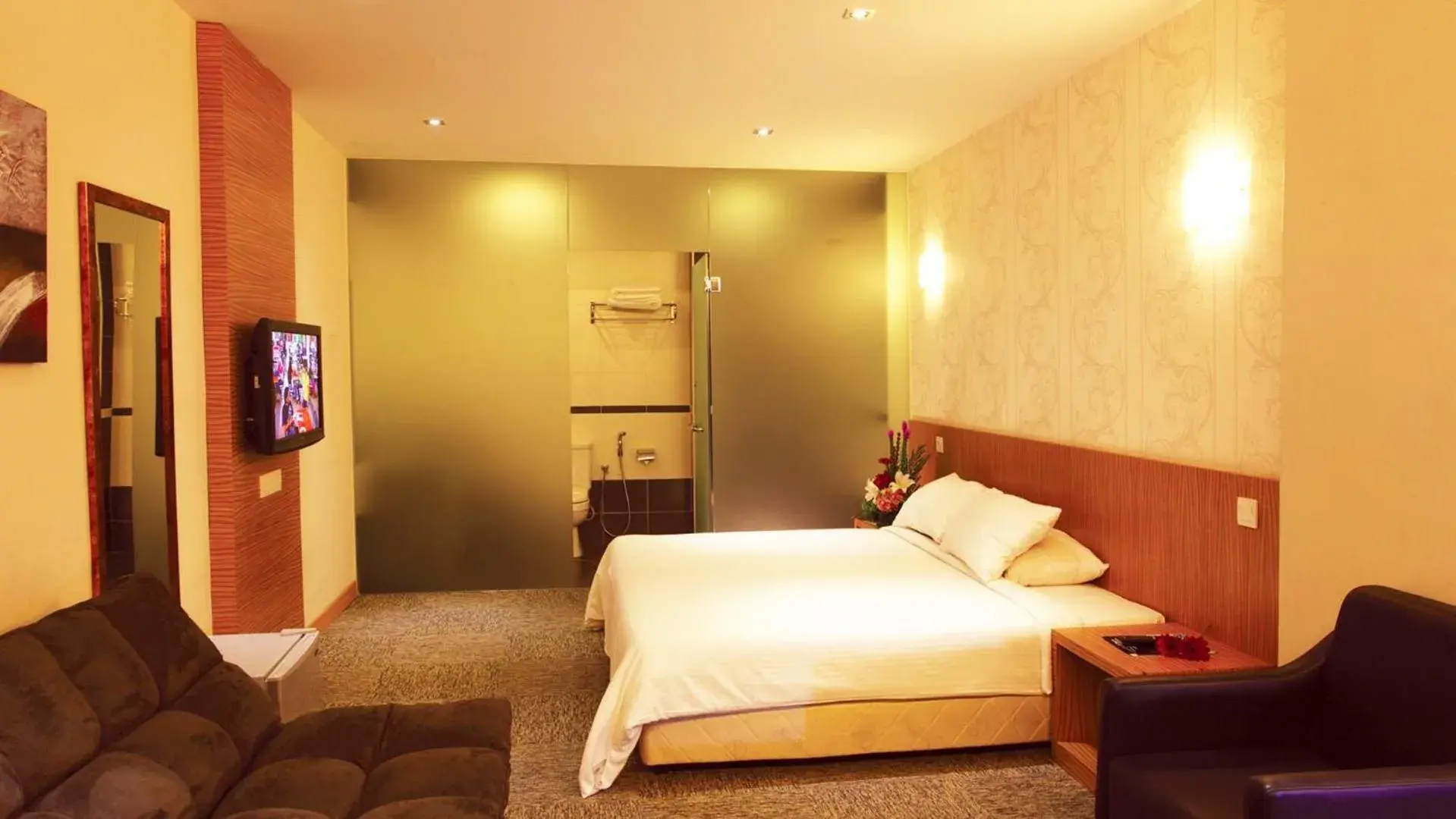 Bedroom, Bed in Prescott Hotel Bukit Bintang