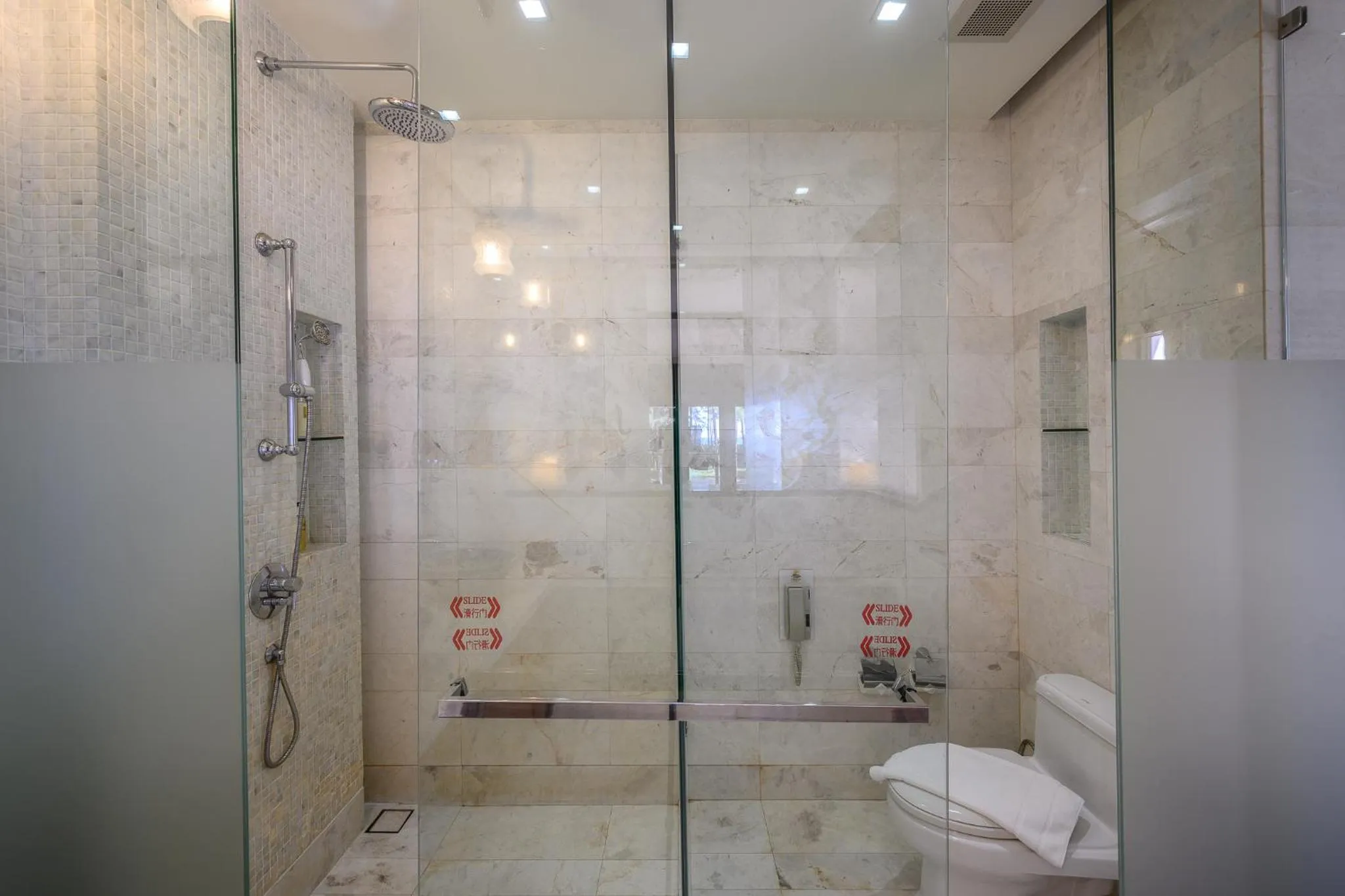 Shower in Maikhao Dream Villa Resort and Spa, Maikhao Phuket