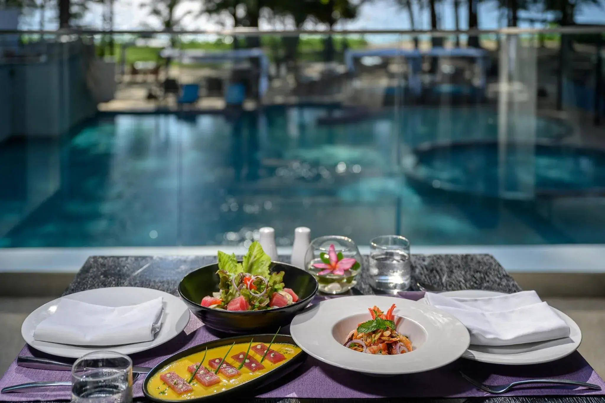 Breakfast in Maikhao Dream Villa Resort and Spa, Maikhao Phuket Breakfast in Maikhao Dream Villa Resort and Spa, Maikhao Phuket