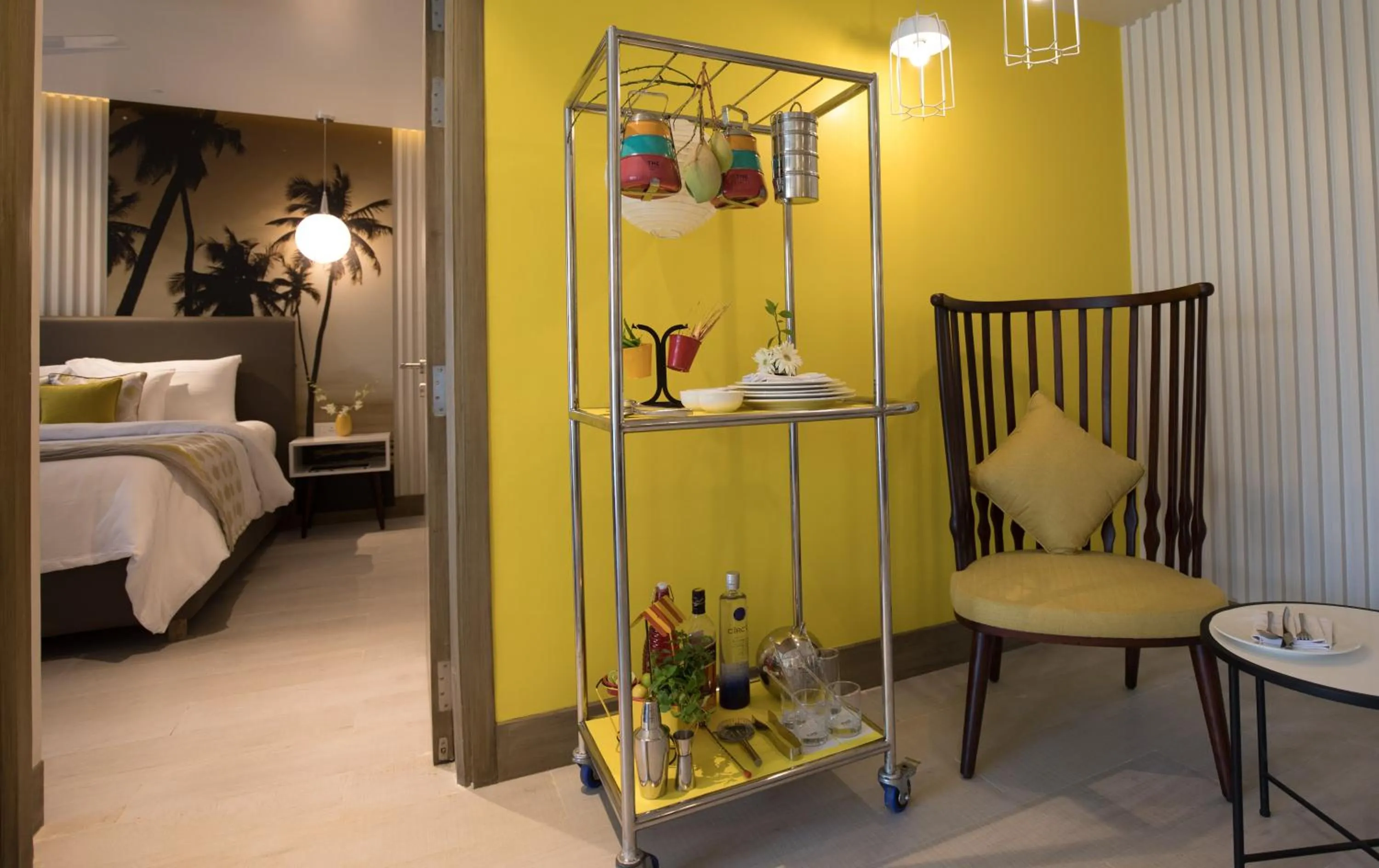 Bedroom, Bed in The Park Baga River Goa - Adults only Property