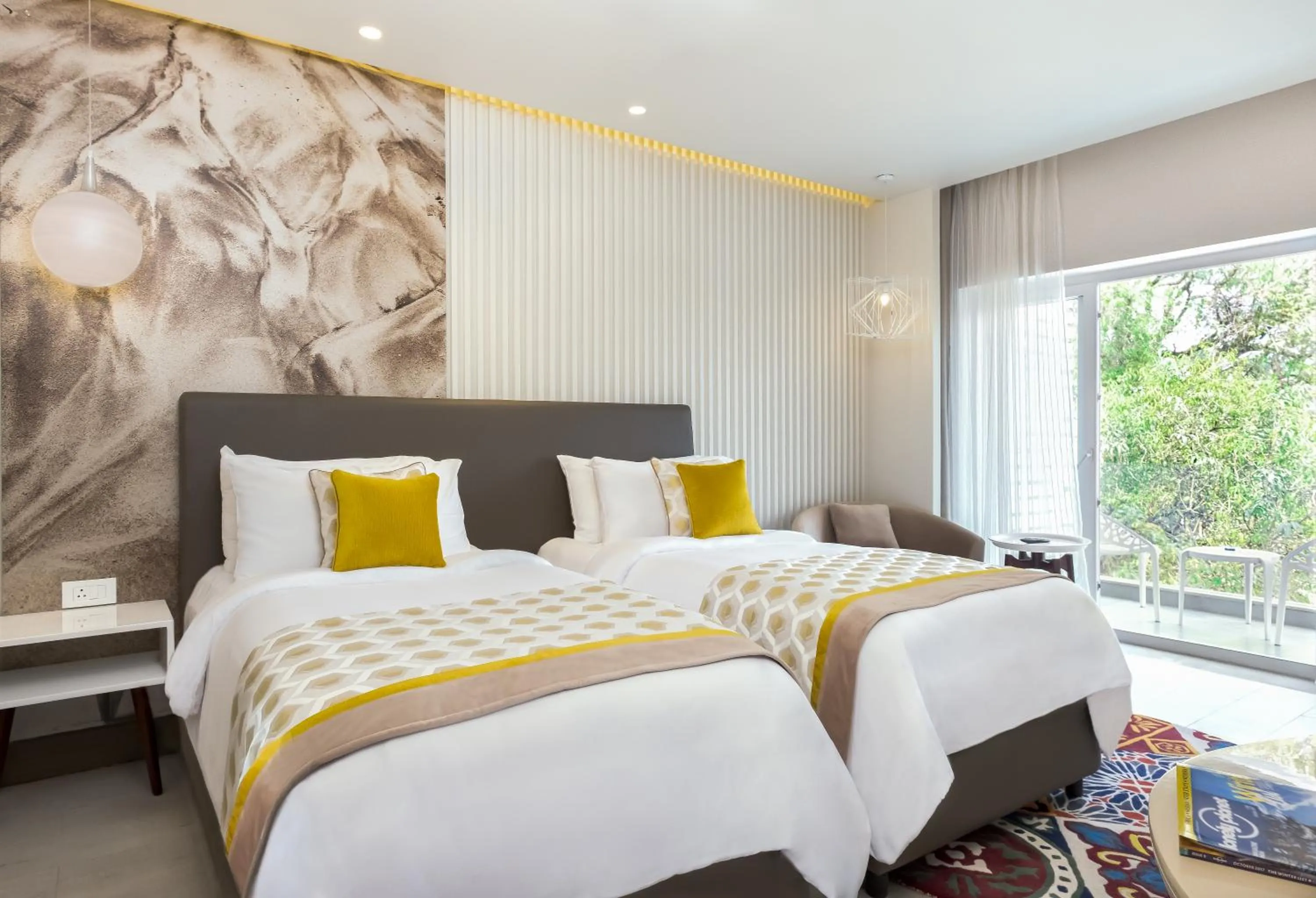 Bedroom, Bed in The Park Baga River Goa - Adults only Property