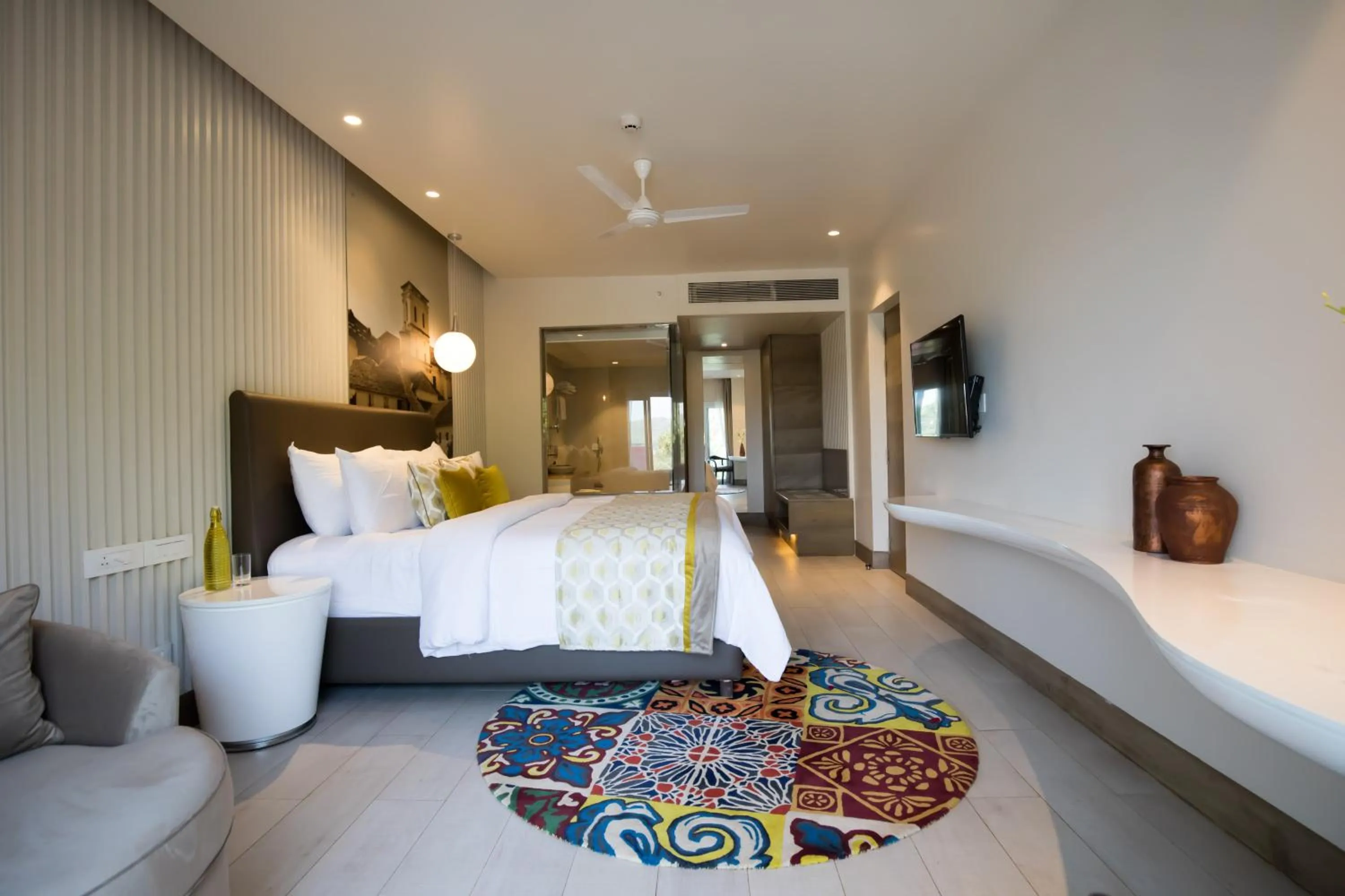 Photo of the whole room, Bed in The Park Baga River Goa - Adults only Property