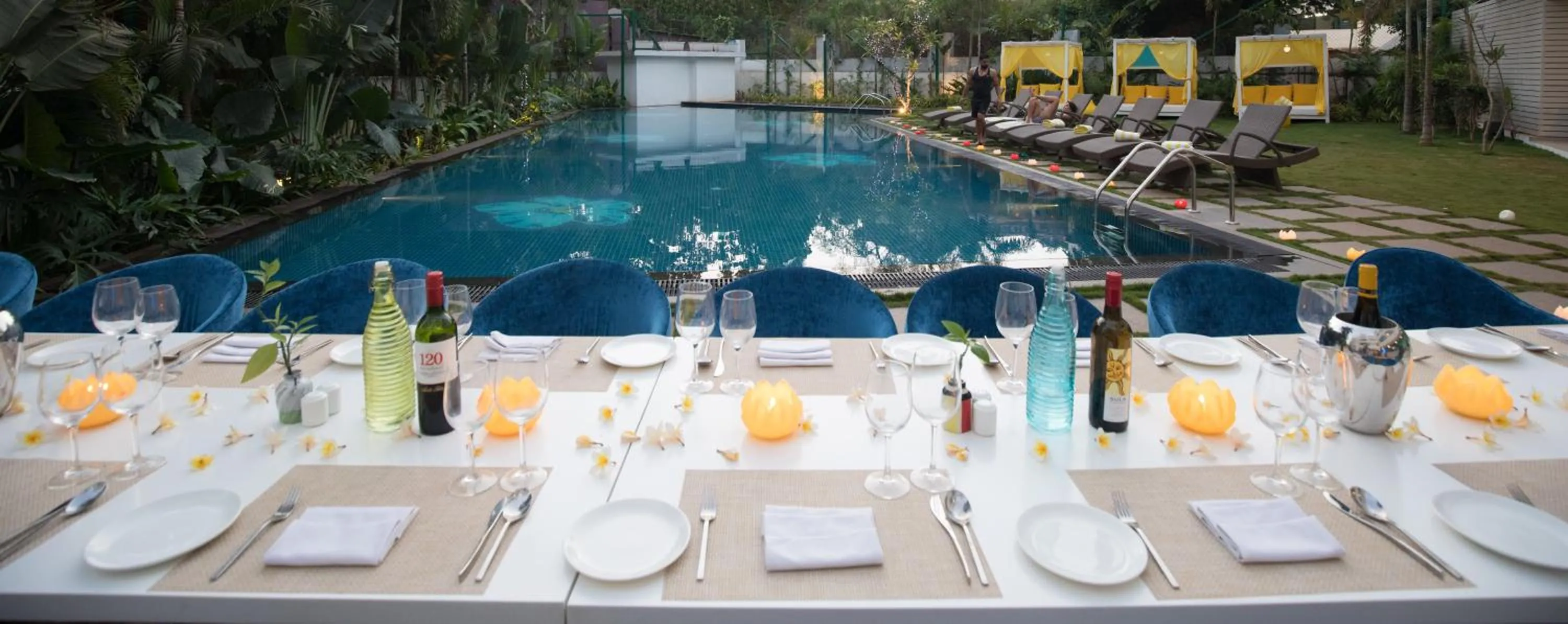 Pool view in The Park Baga River Goa - Adults only Property