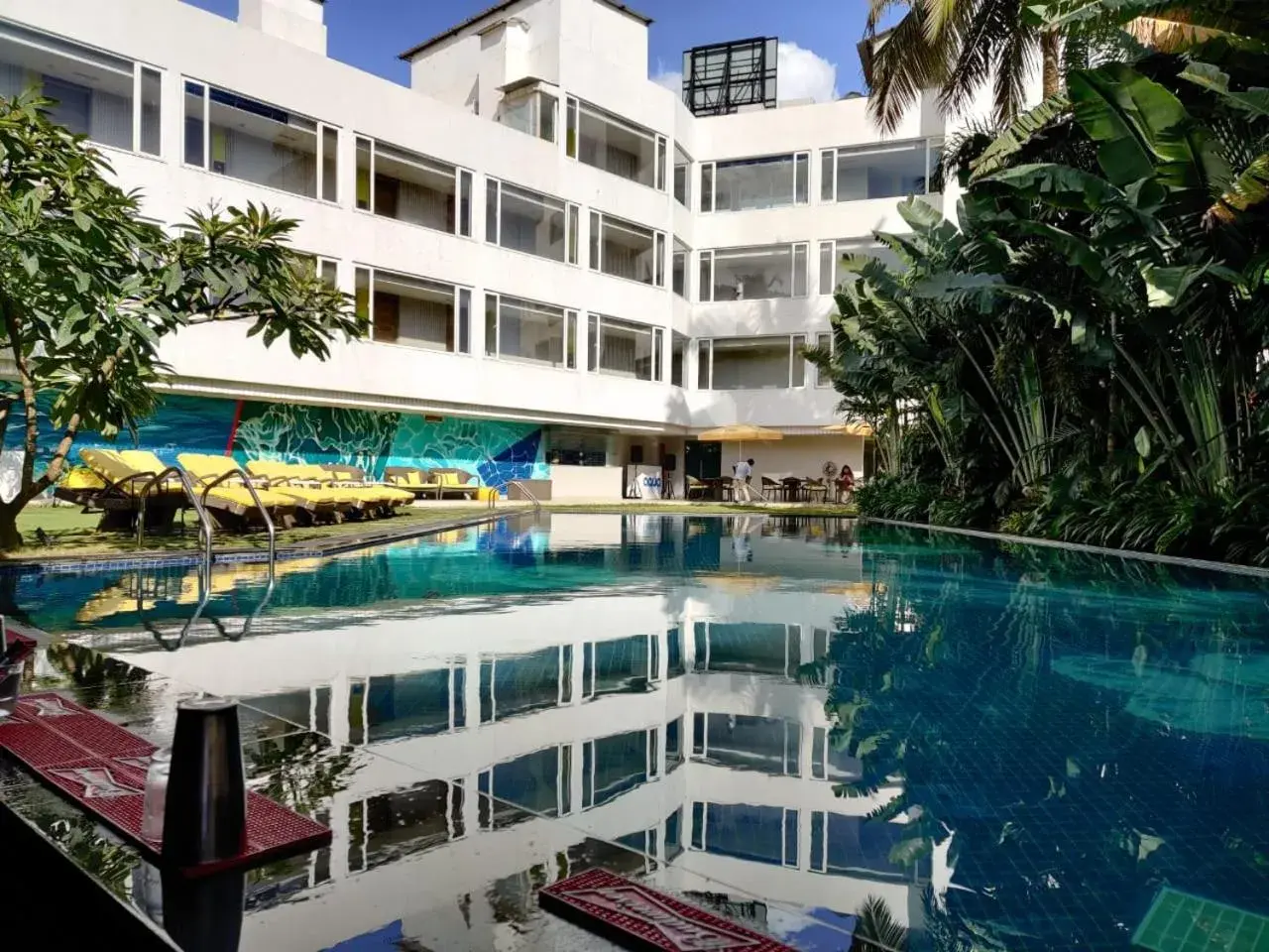 Pool view in The Park Baga River Goa - Adults only Property Pool view in The Park Baga River Goa - Adults only Property