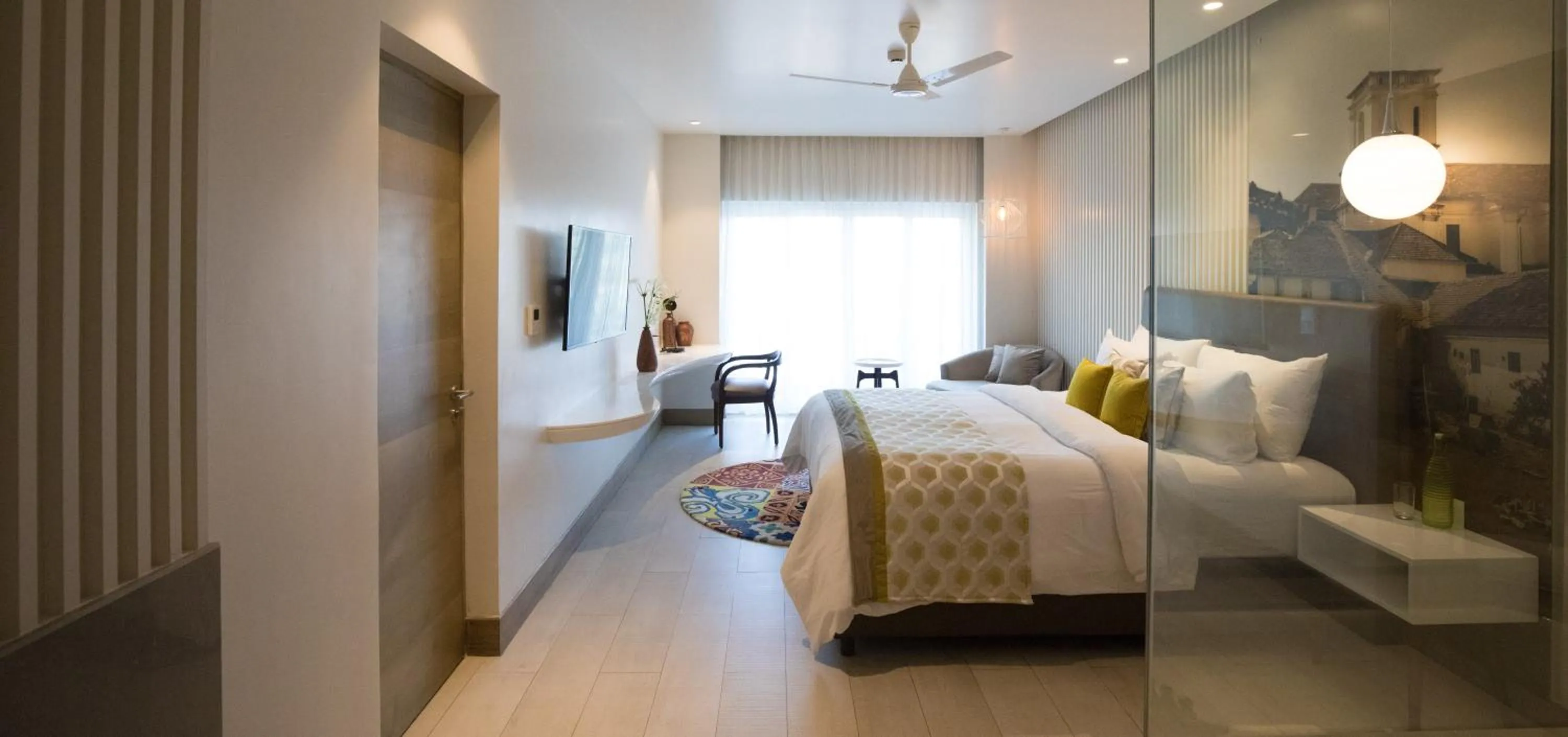 Bedroom, Bed in The Park Baga River Goa - Adults only Property