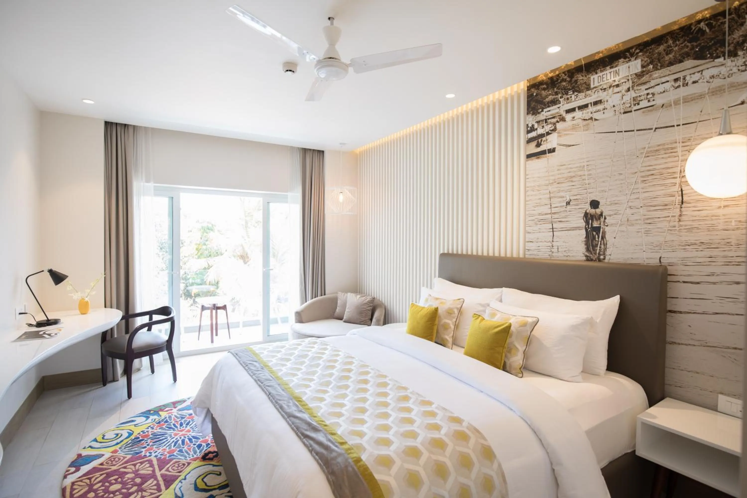 Bedroom, Bed in The Park Baga River Goa - Adults only Property