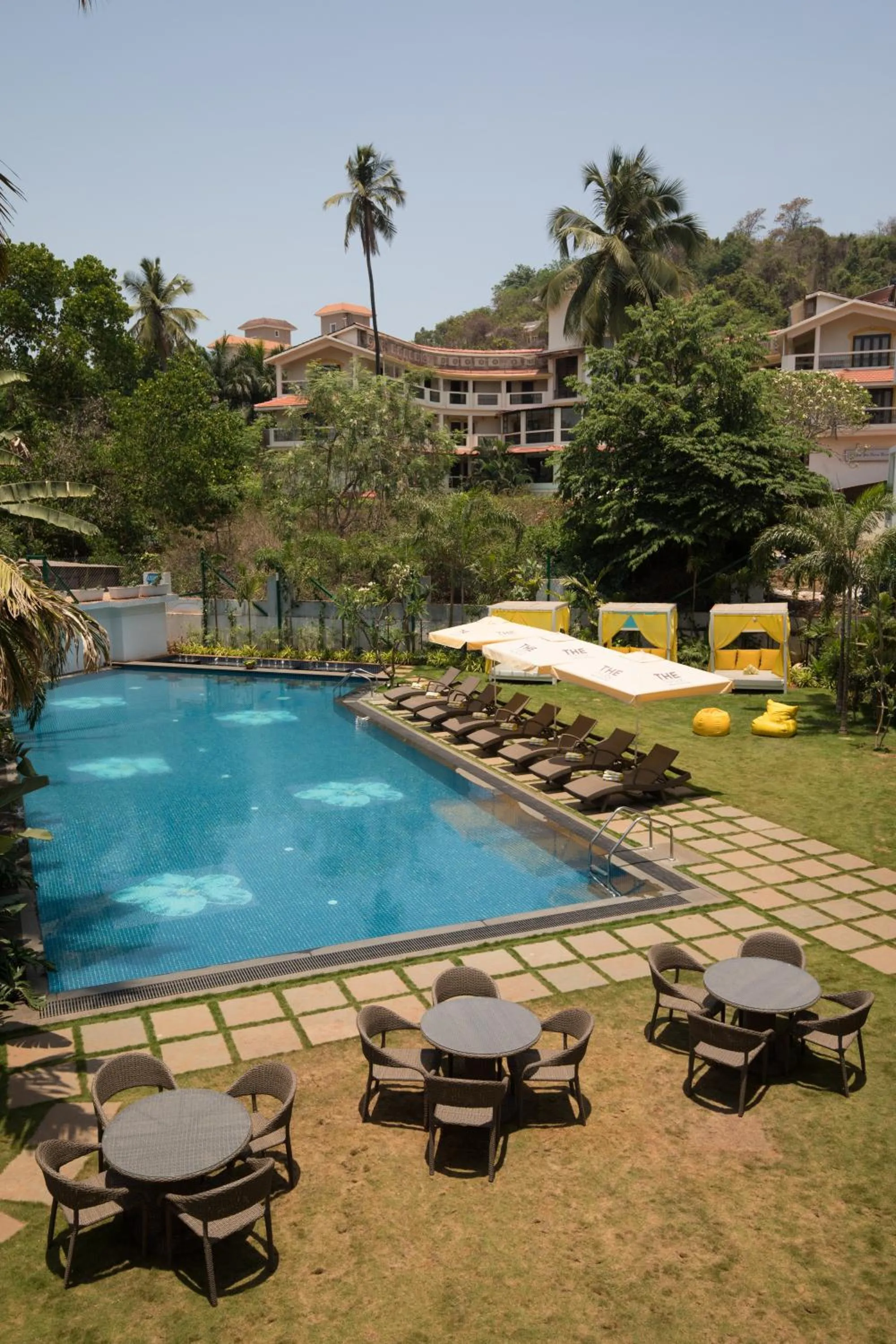 Pool view in The Park Baga River Goa - Adults only Property