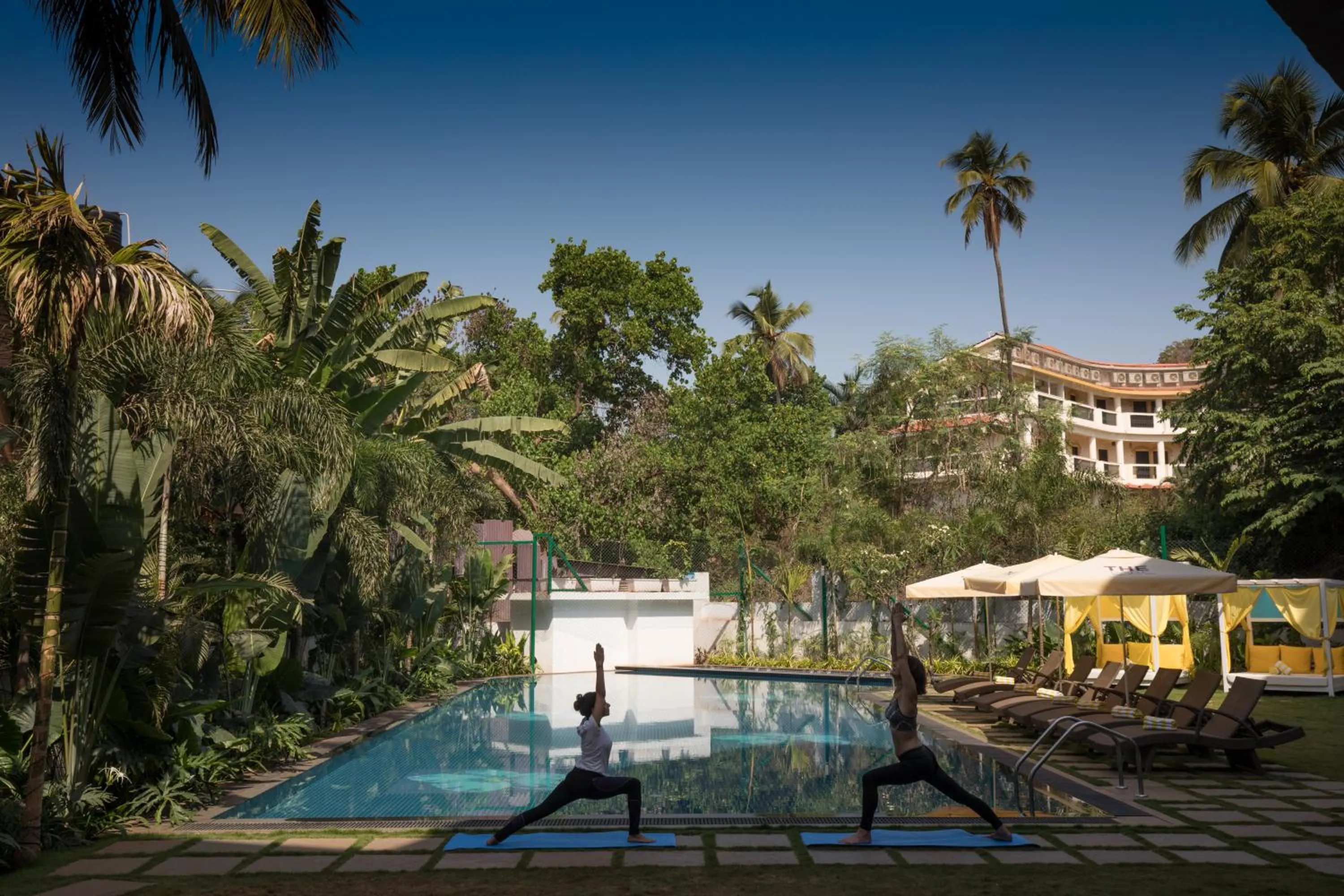 Pool view in The Park Baga River Goa - Adults only Property