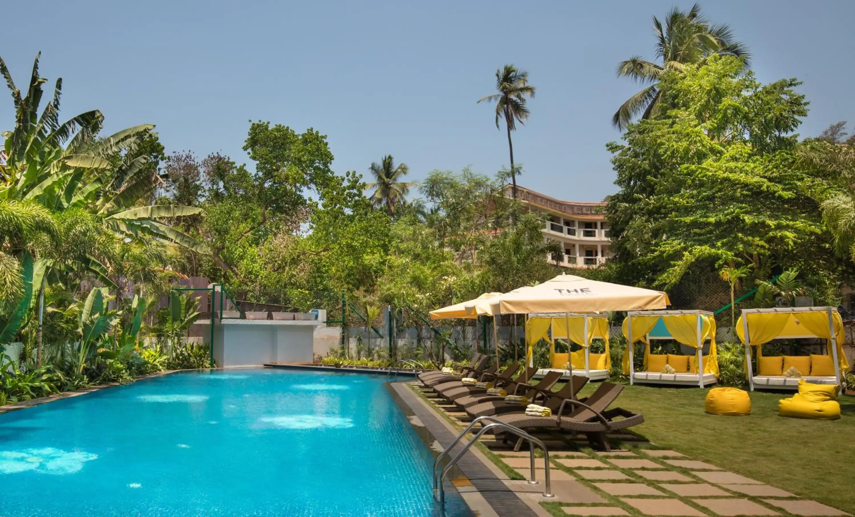 Pool view in The Park Baga River Goa - Adults only Property Pool view in The Park Baga River Goa - Adults only Property