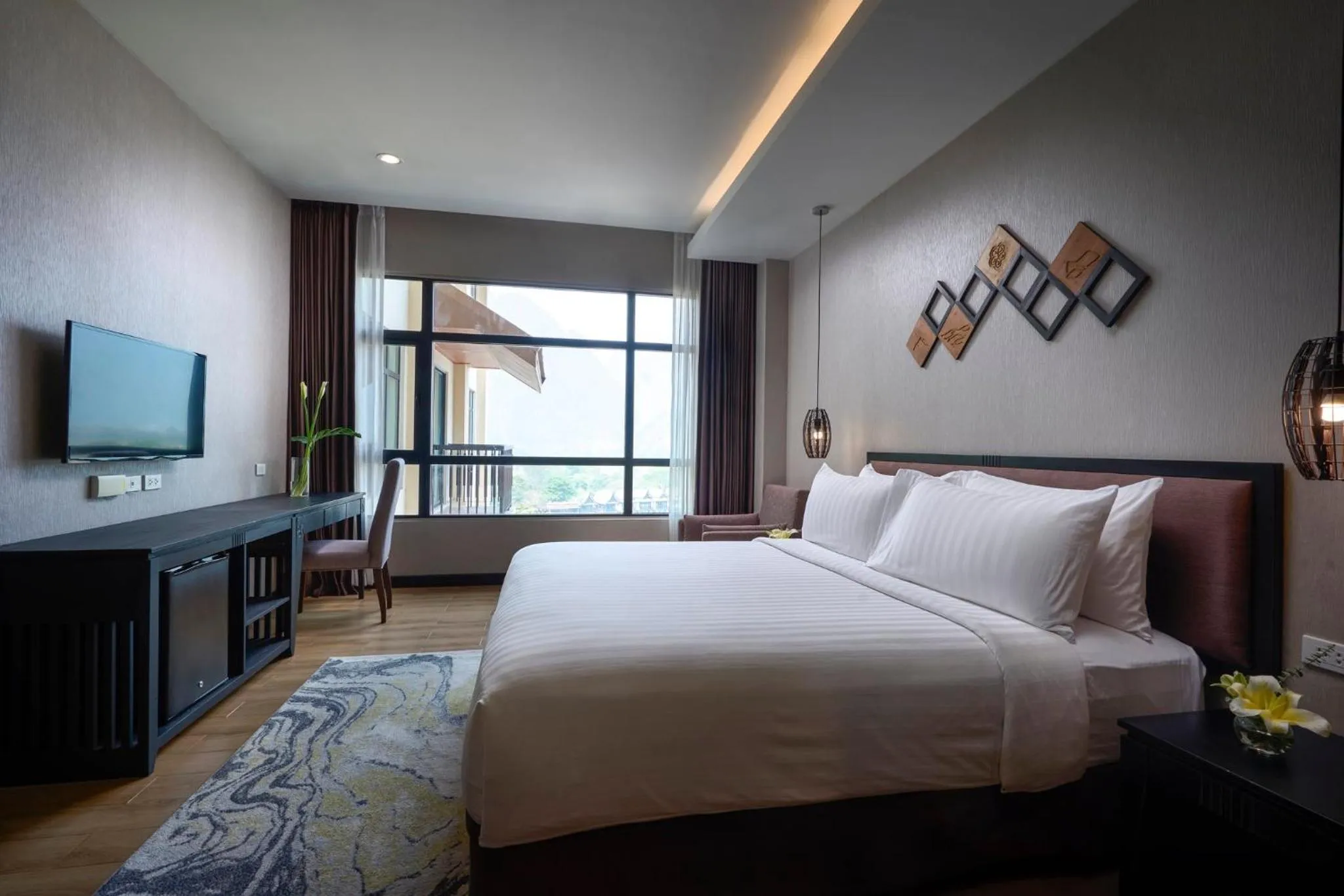 Photo of the whole room, Bed in Amari Vang Vieng