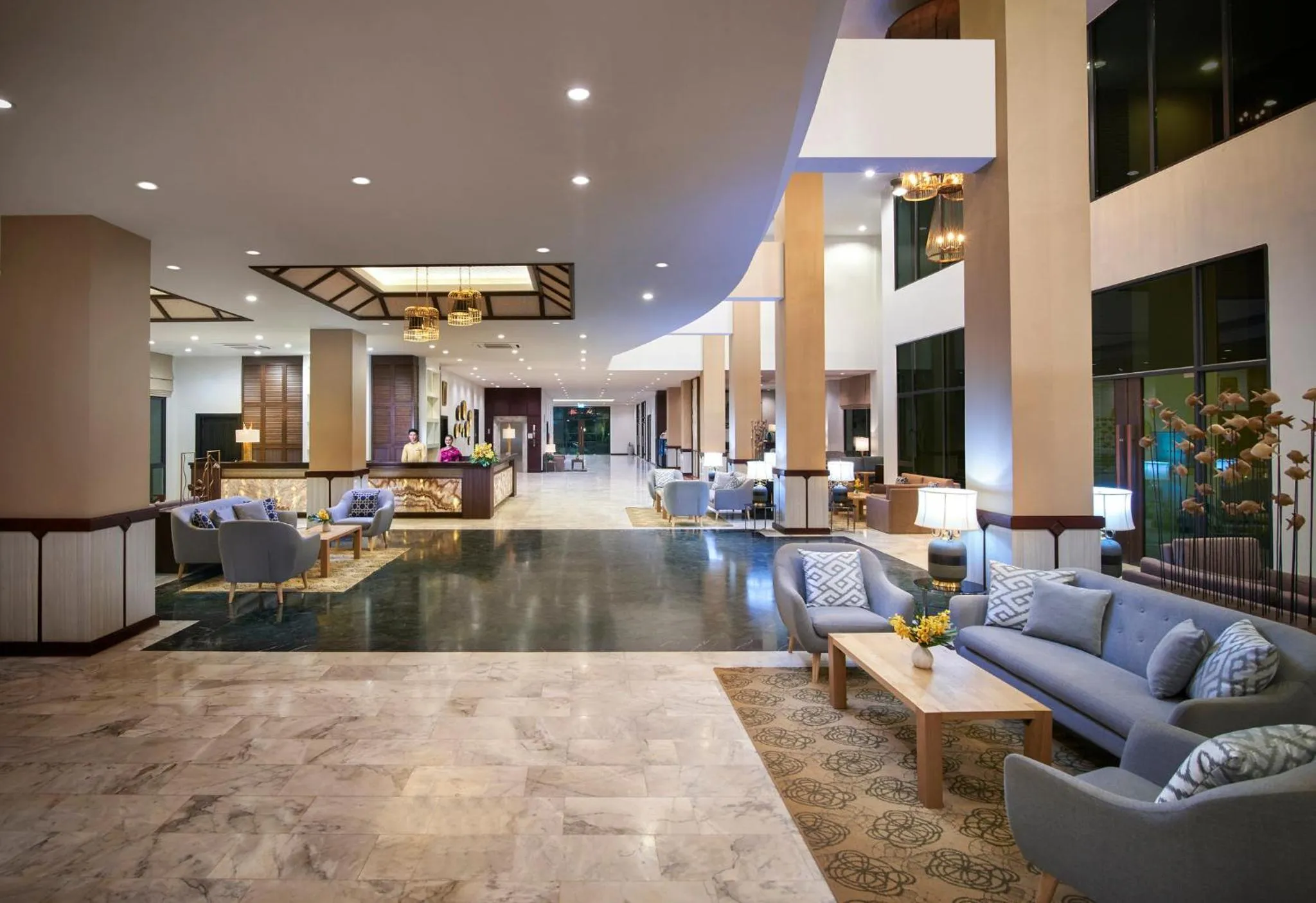 Lobby or reception in Amari Vang Vieng