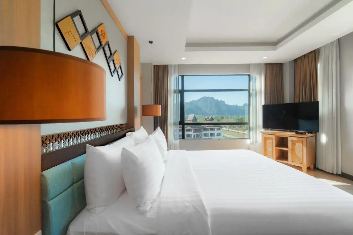 Bedroom, Bed in Amari Vang Vieng Bedroom, Bed in Amari Vang Vieng