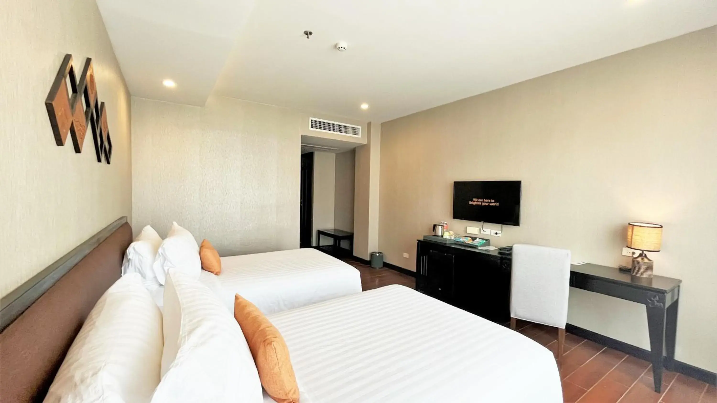 Bed in Amari Vang Vieng Bed in Amari Vang Vieng