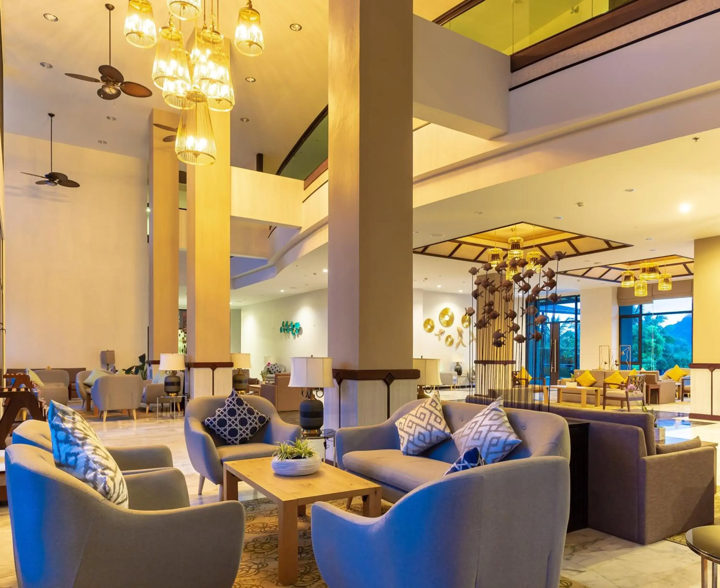 Lobby or reception in Amari Vang Vieng Lobby or reception in Amari Vang Vieng