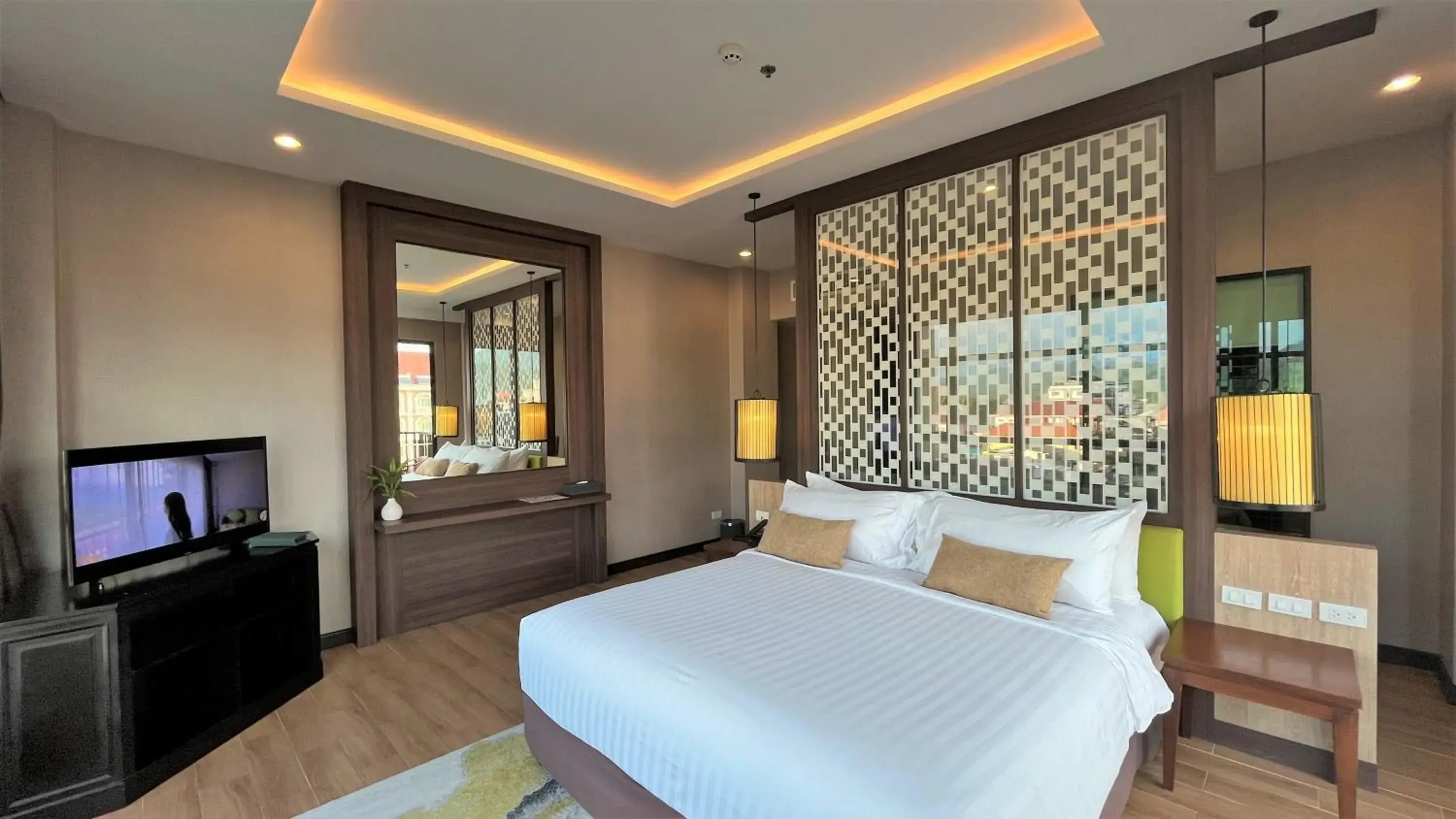 Bed in Amari Vang Vieng Bed in Amari Vang Vieng