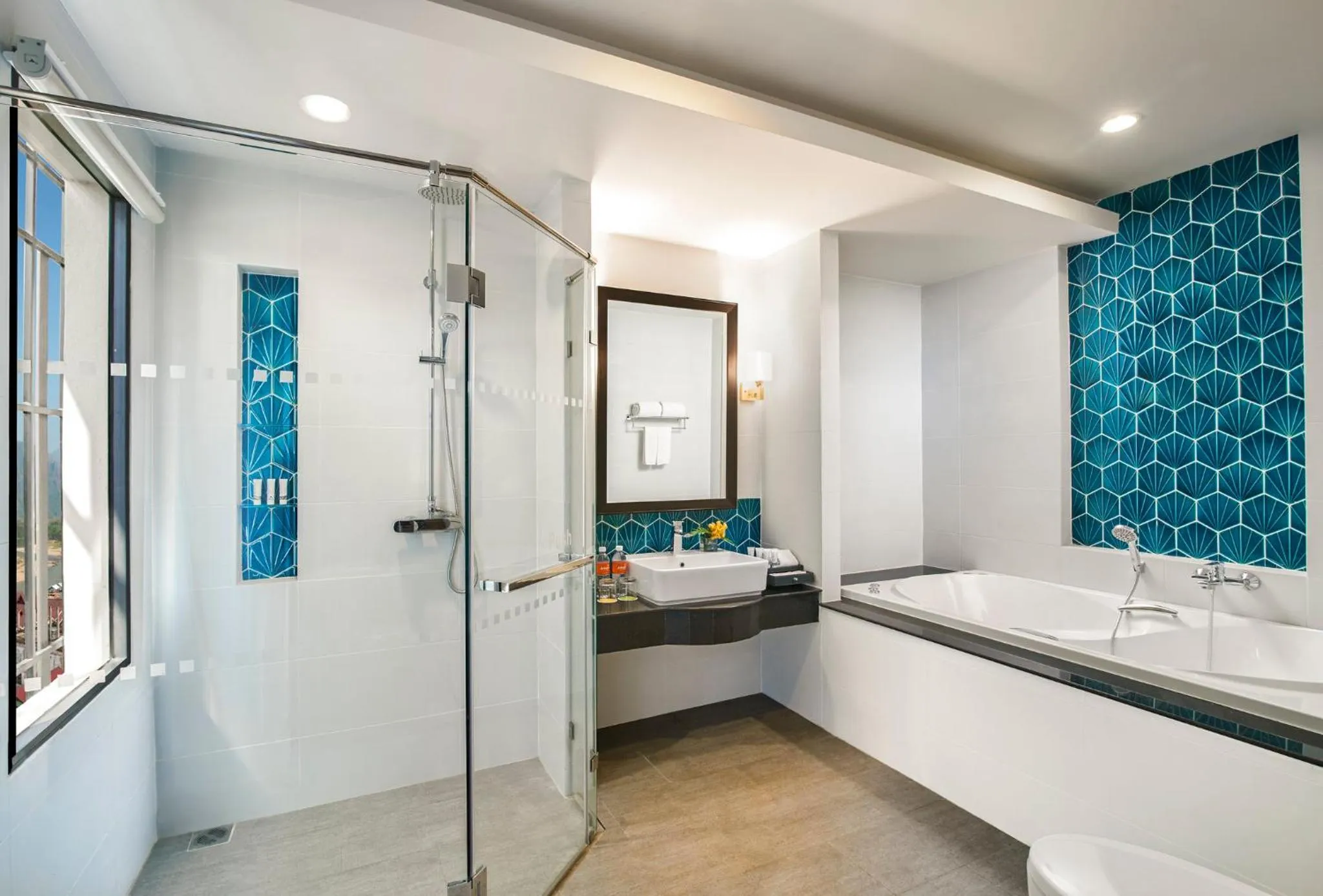 Photo of the whole room, Bed in Amari Vang Vieng