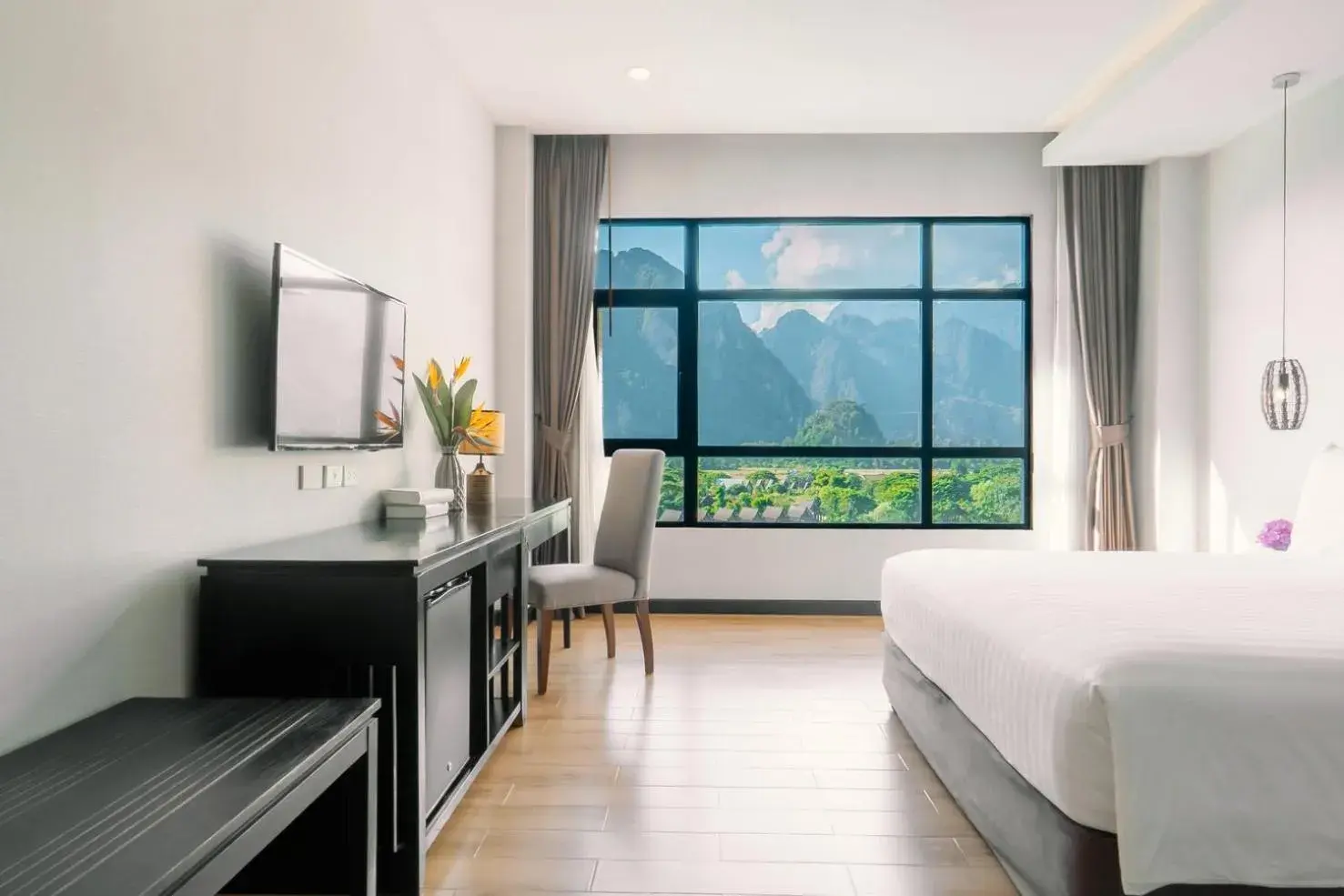 Bedroom, Bed in Amari Vang Vieng Bedroom, Bed in Amari Vang Vieng