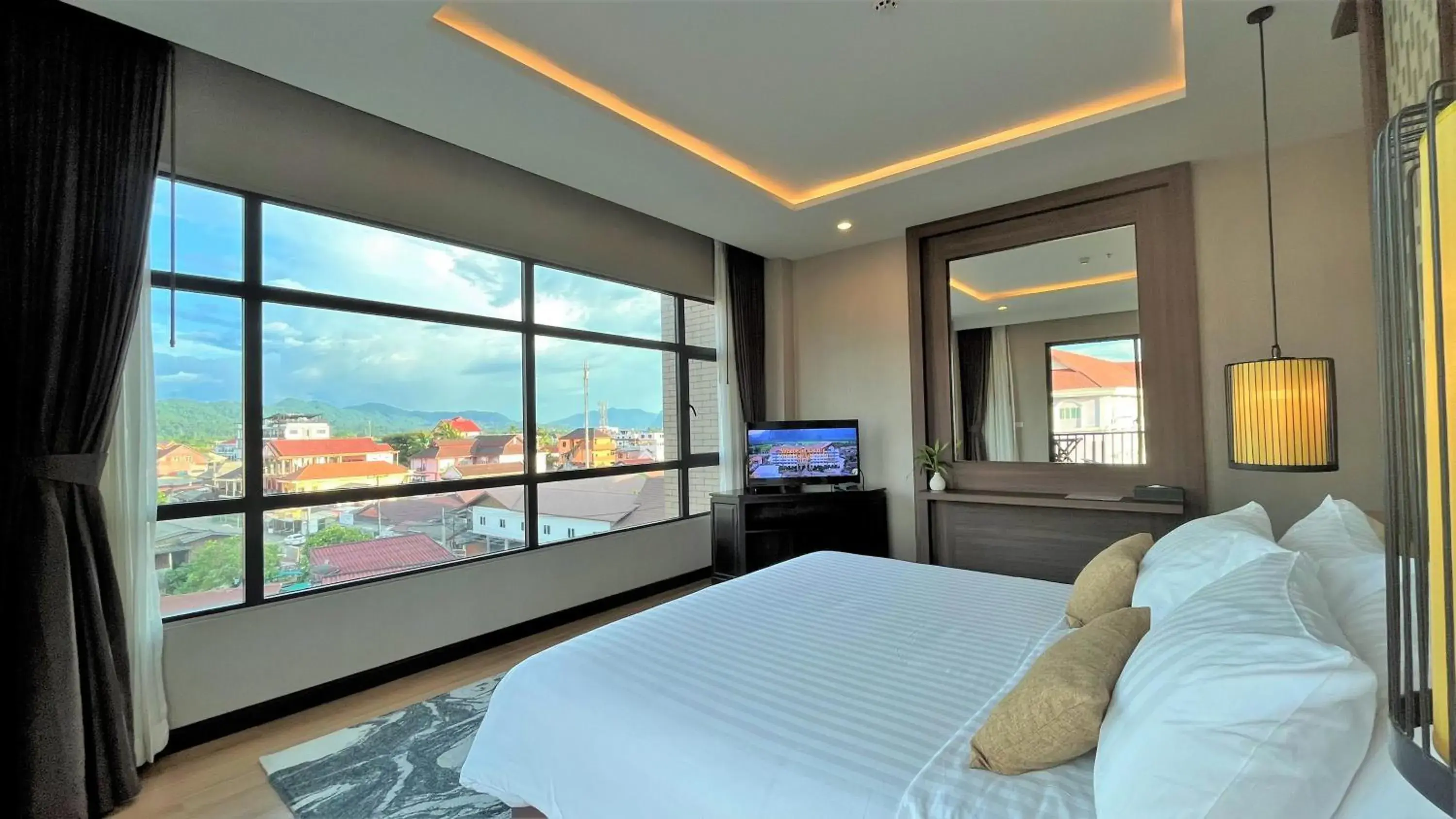 Bed in Amari Vang Vieng Bed in Amari Vang Vieng