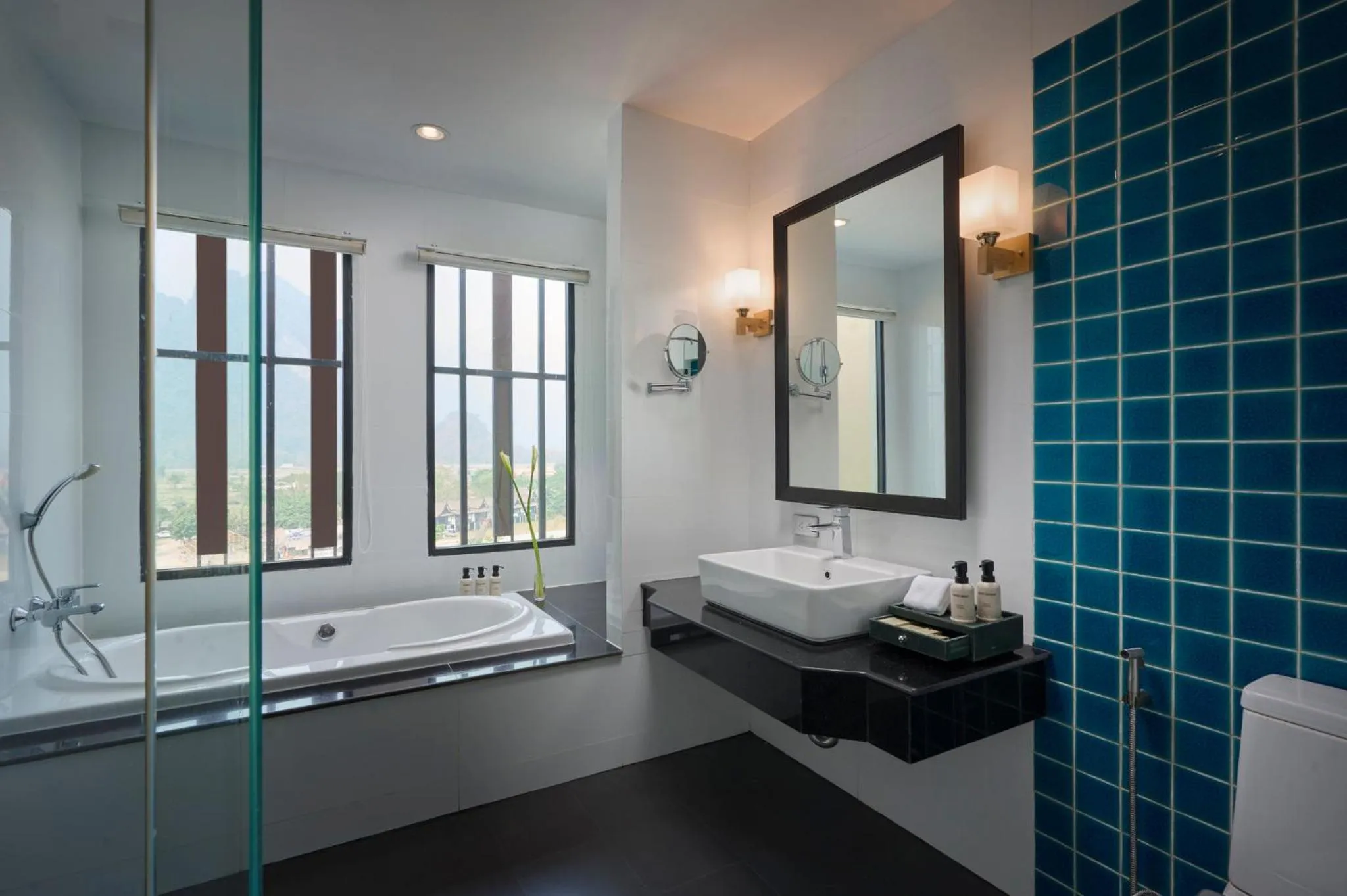 Photo of the whole room, Bed in Amari Vang Vieng