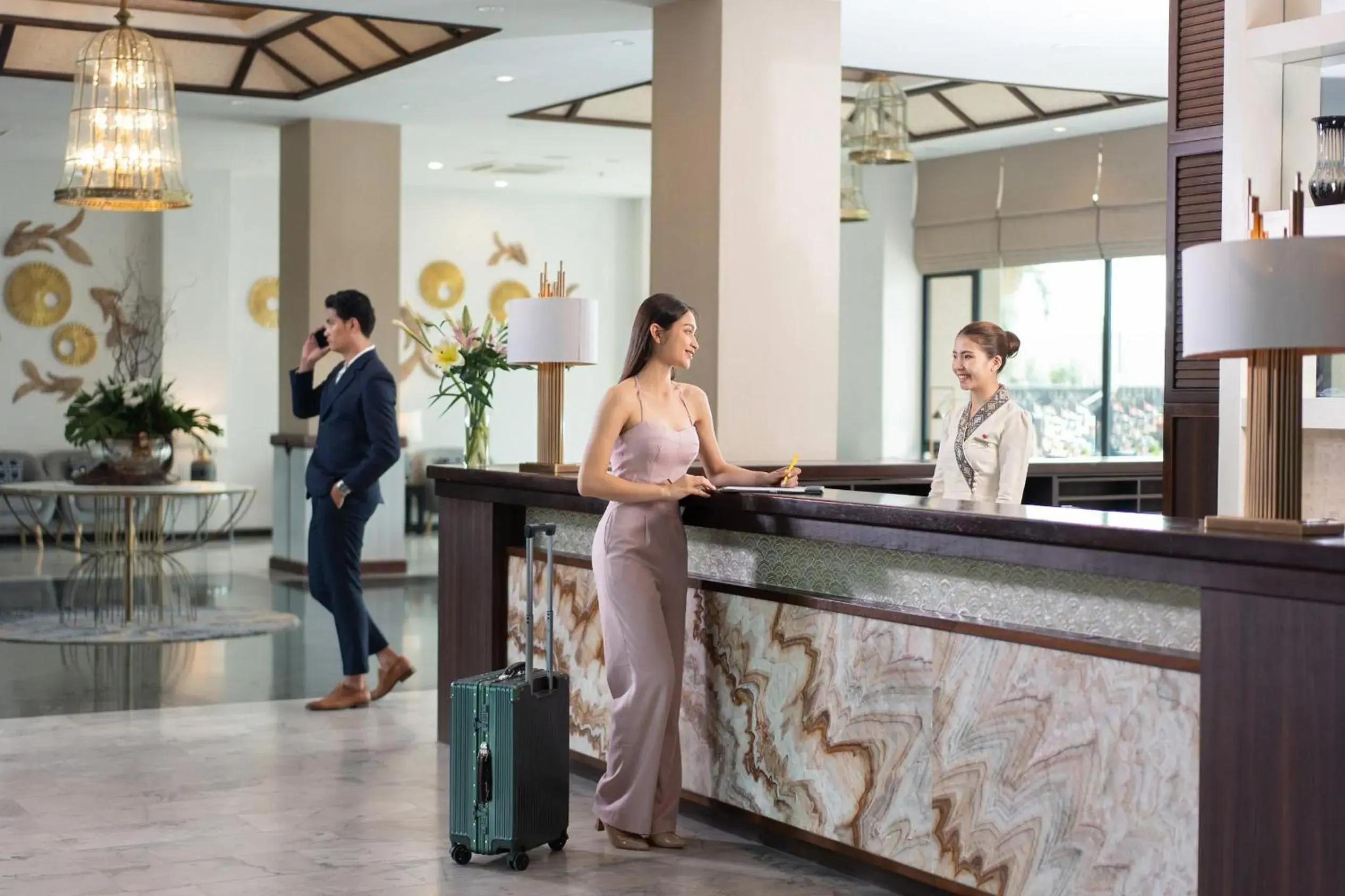 Lobby or reception in Amari Vang Vieng Lobby or reception in Amari Vang Vieng