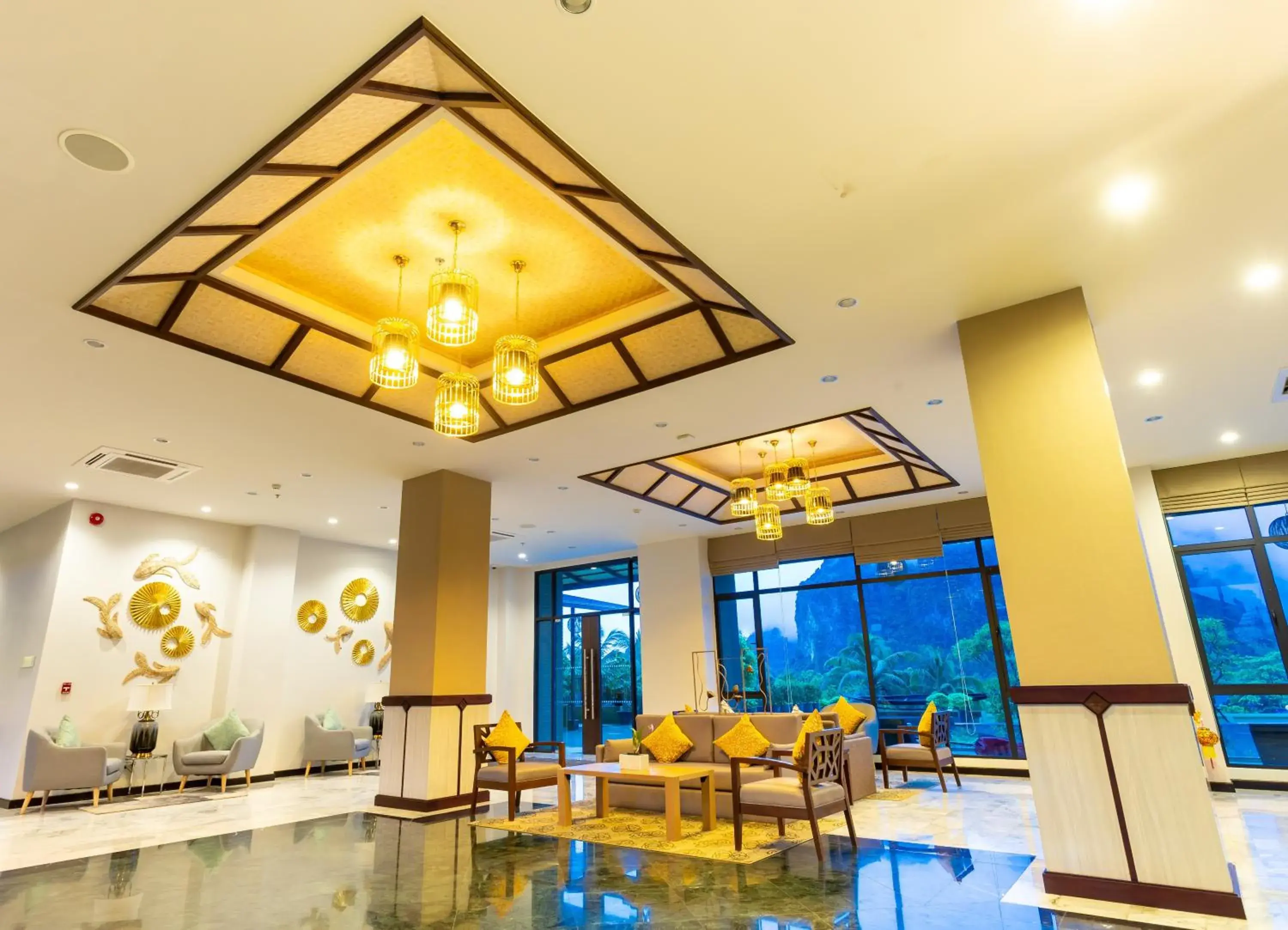 Lobby or reception in Amari Vang Vieng Lobby or reception in Amari Vang Vieng