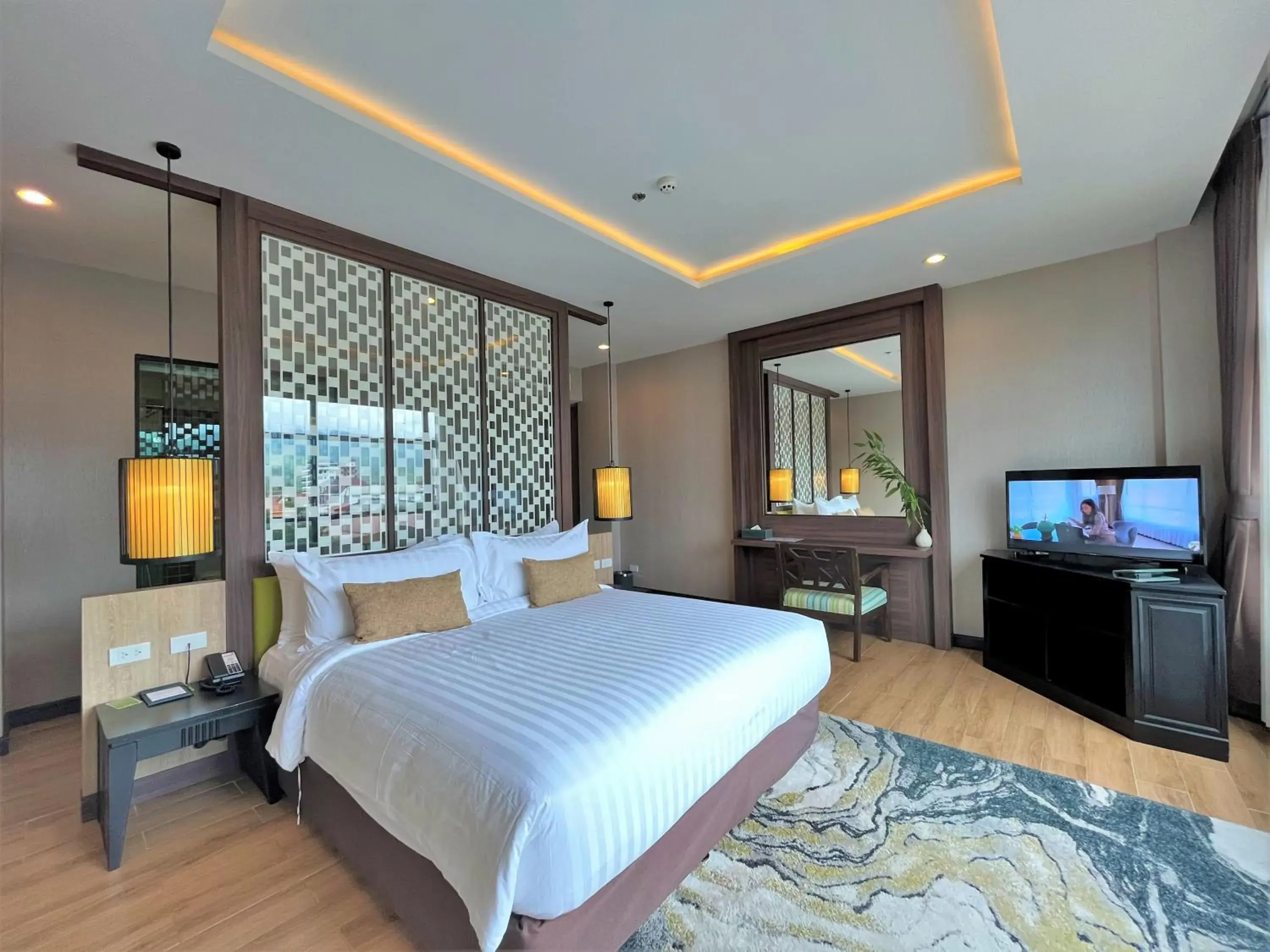 Bed in Amari Vang Vieng Bed in Amari Vang Vieng