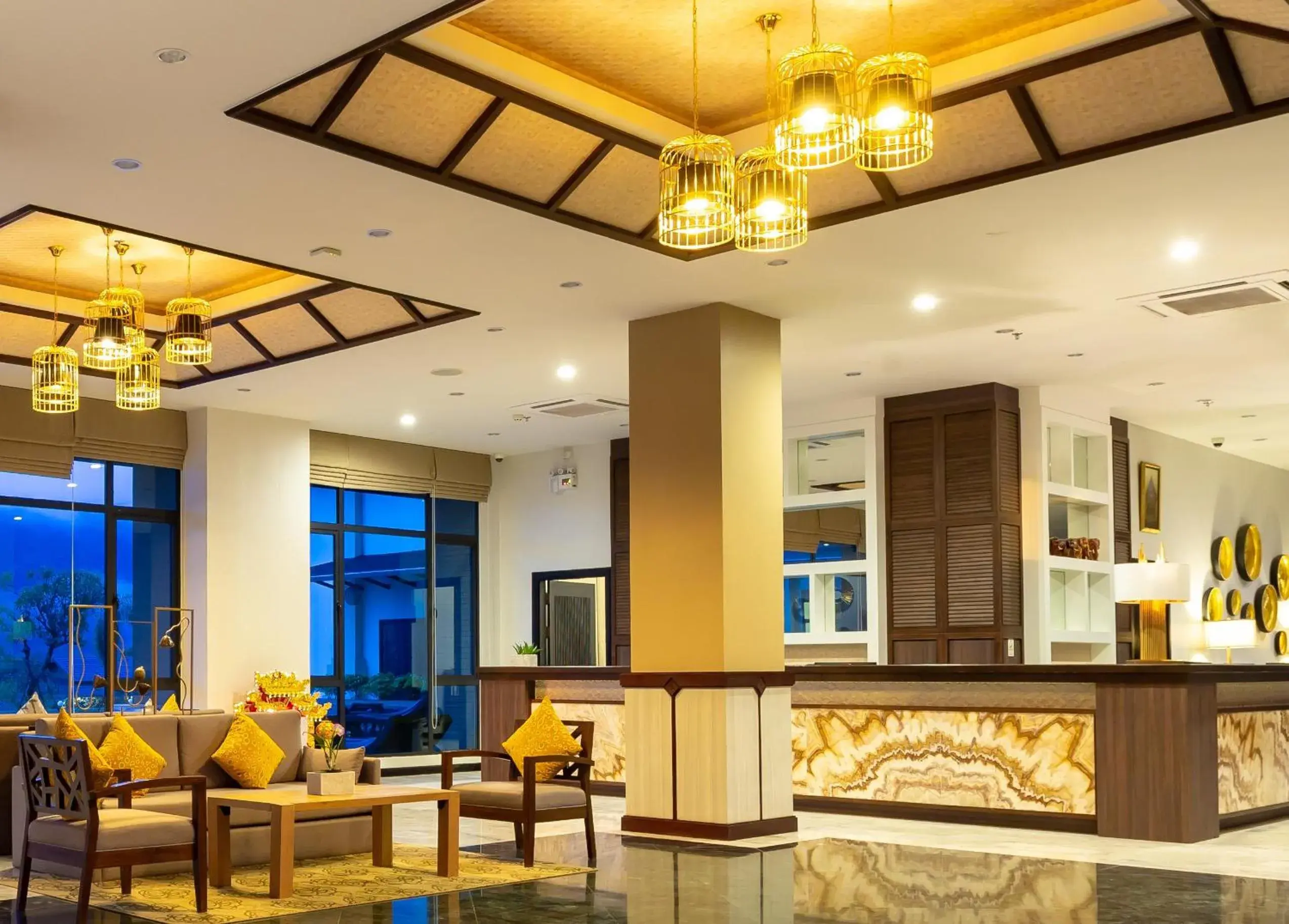 Lobby or reception in Amari Vang Vieng Lobby or reception in Amari Vang Vieng