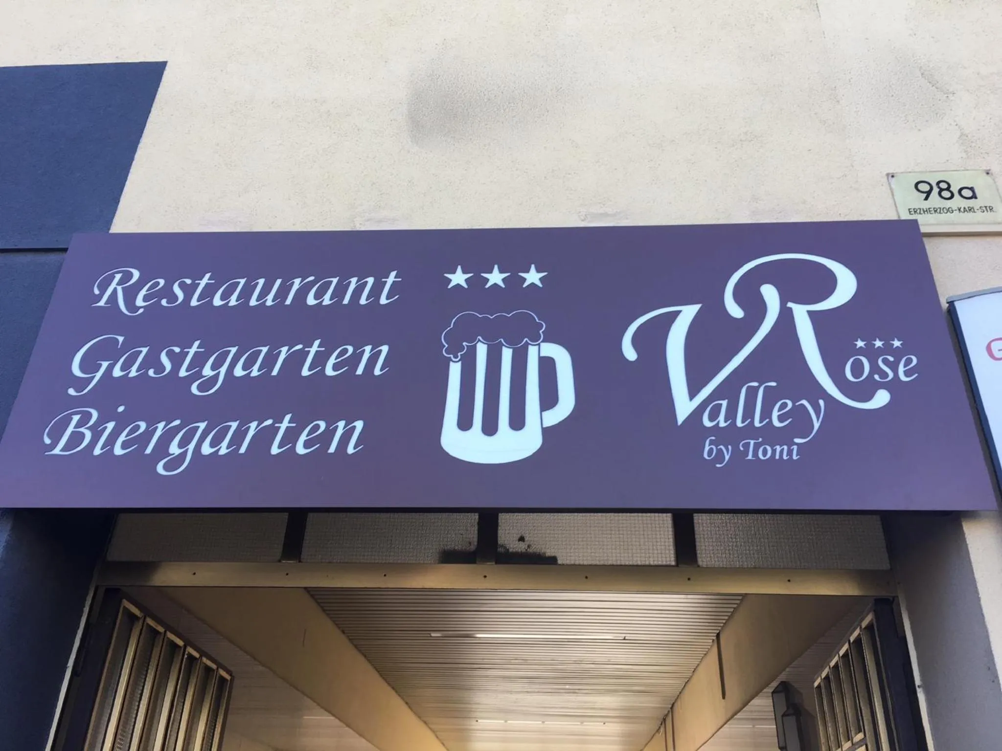 Street view in Hotel - Restaurant Valley Rose